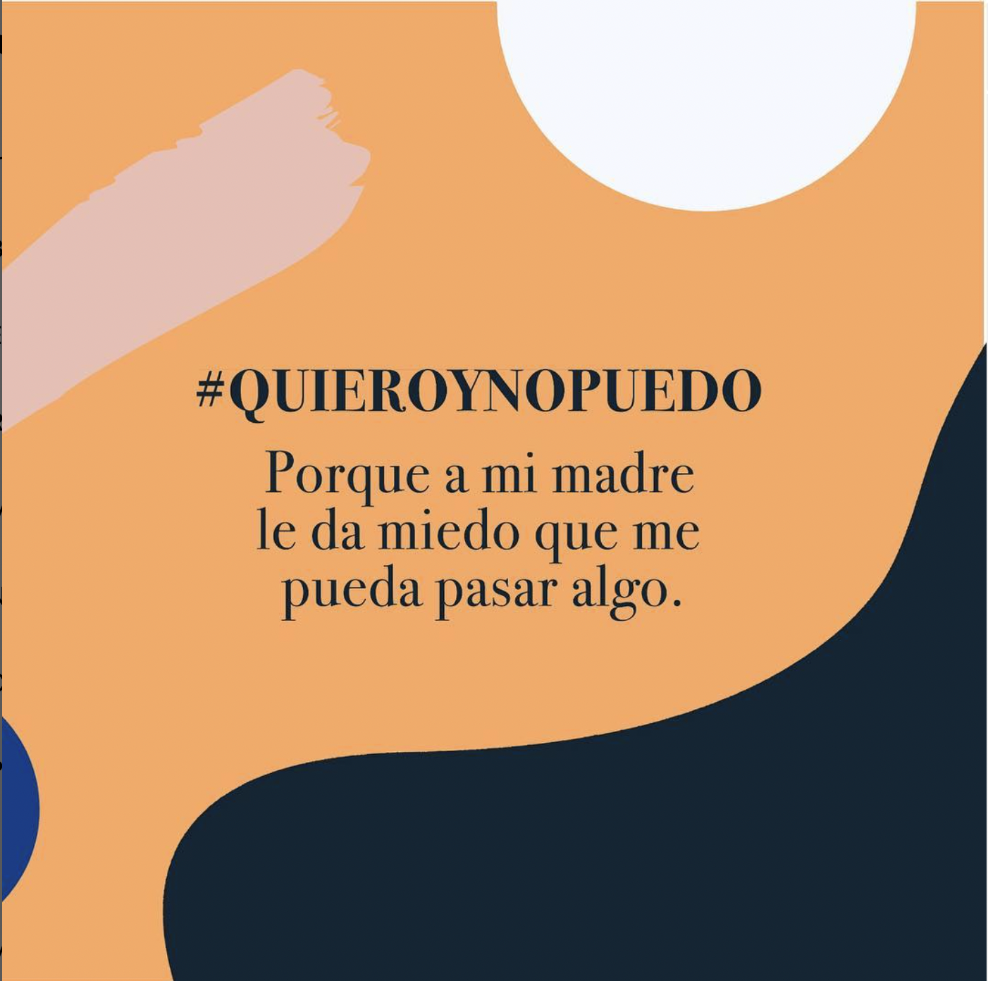 Testimonios de la campaña Quiero y no puedo 7