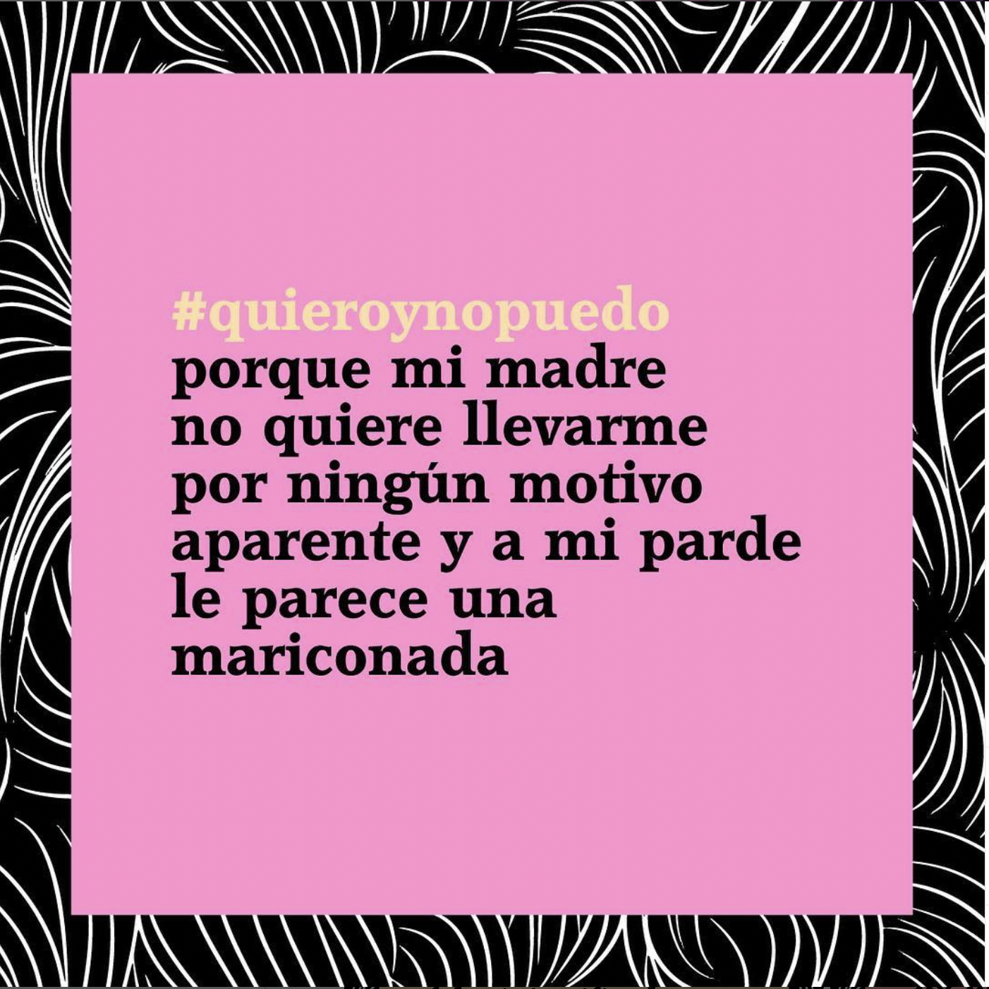 Testimonios de la campaña Quiero y no puedo 10