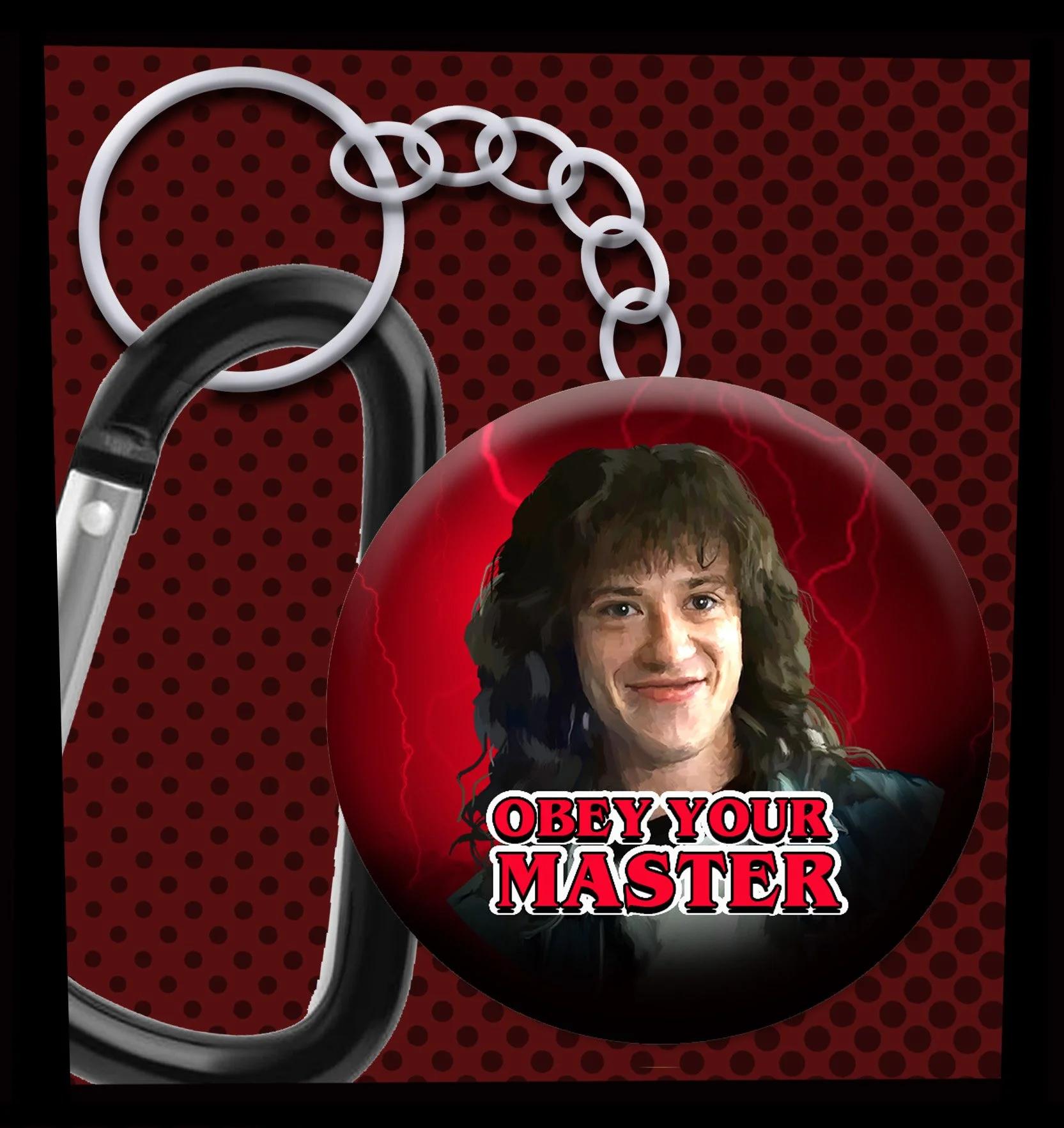 OBEY YOUR MASTER KEYCHAIN!