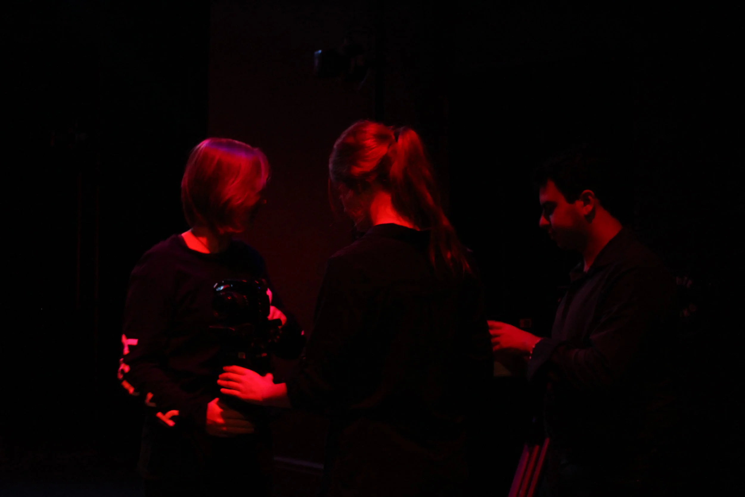  (From left to right): Szalina Maass, Abbey King and Jake De Agrela     