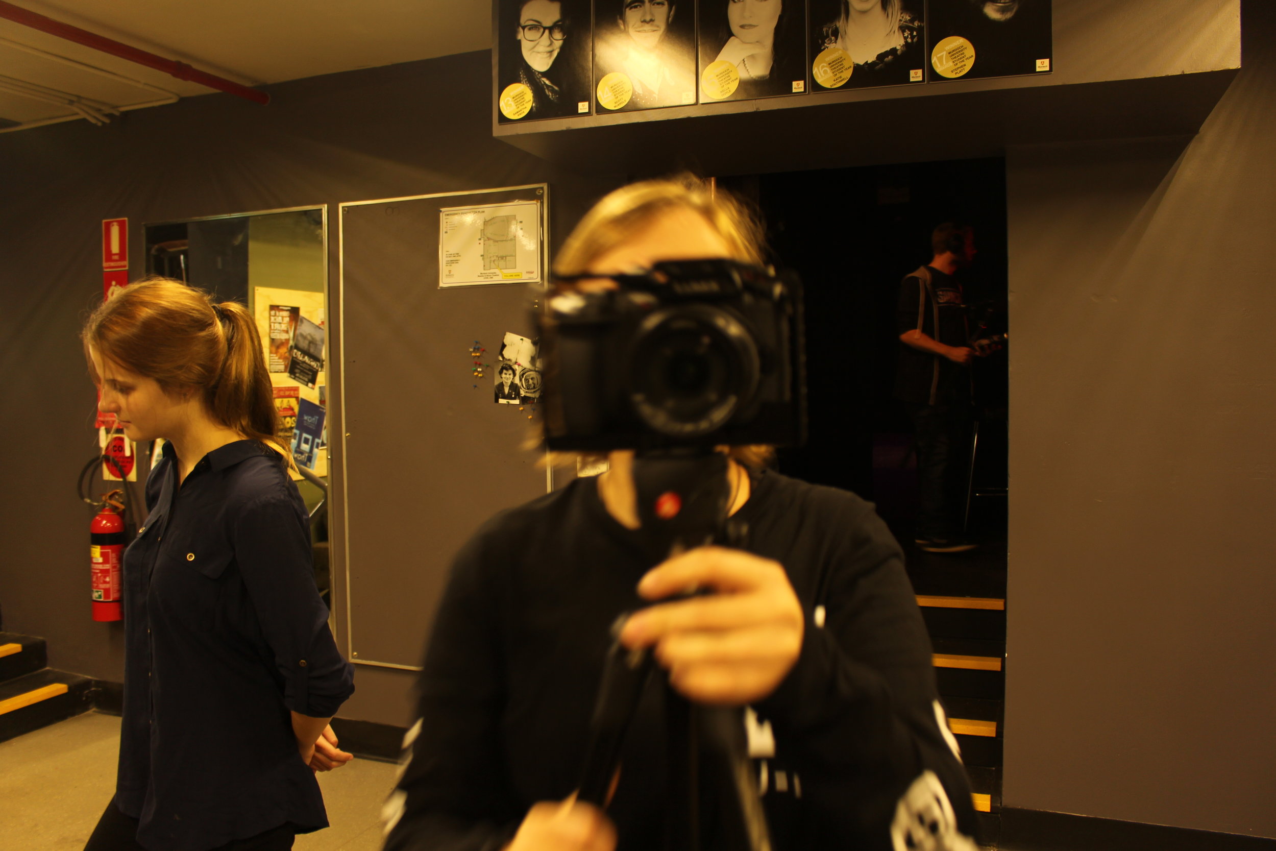  Szalina Maass (Cinematographer) with our GH5S     