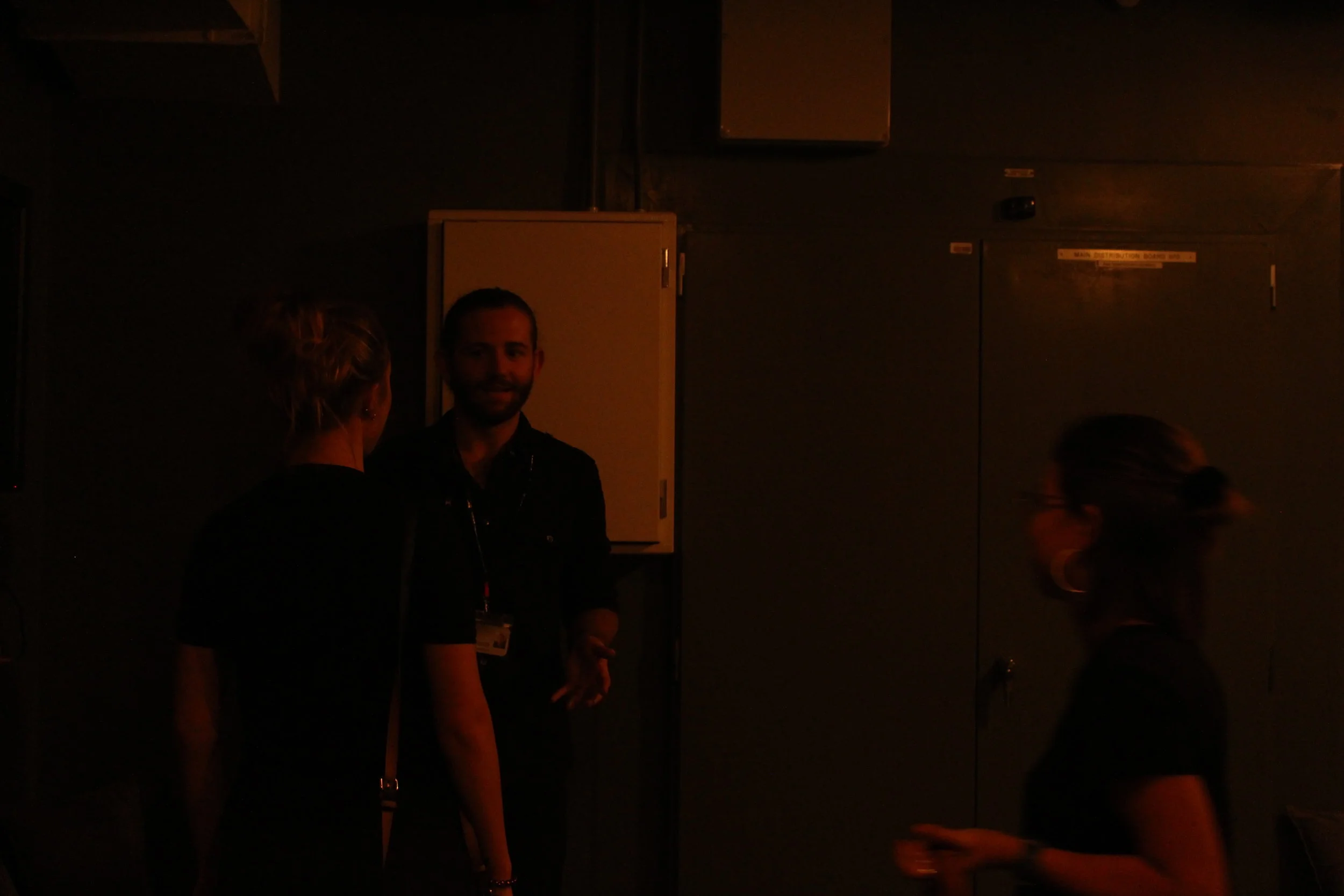  Zeke Morgan-Hind directs some extras     