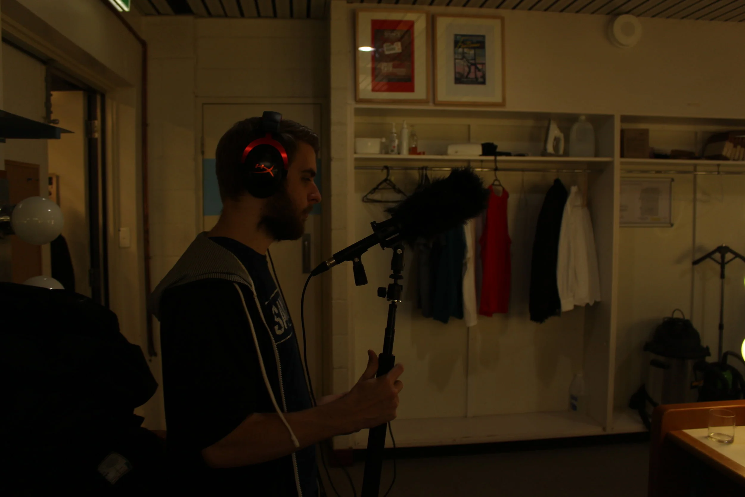  Keenan Bailey (Sound) waits until his turn is up     