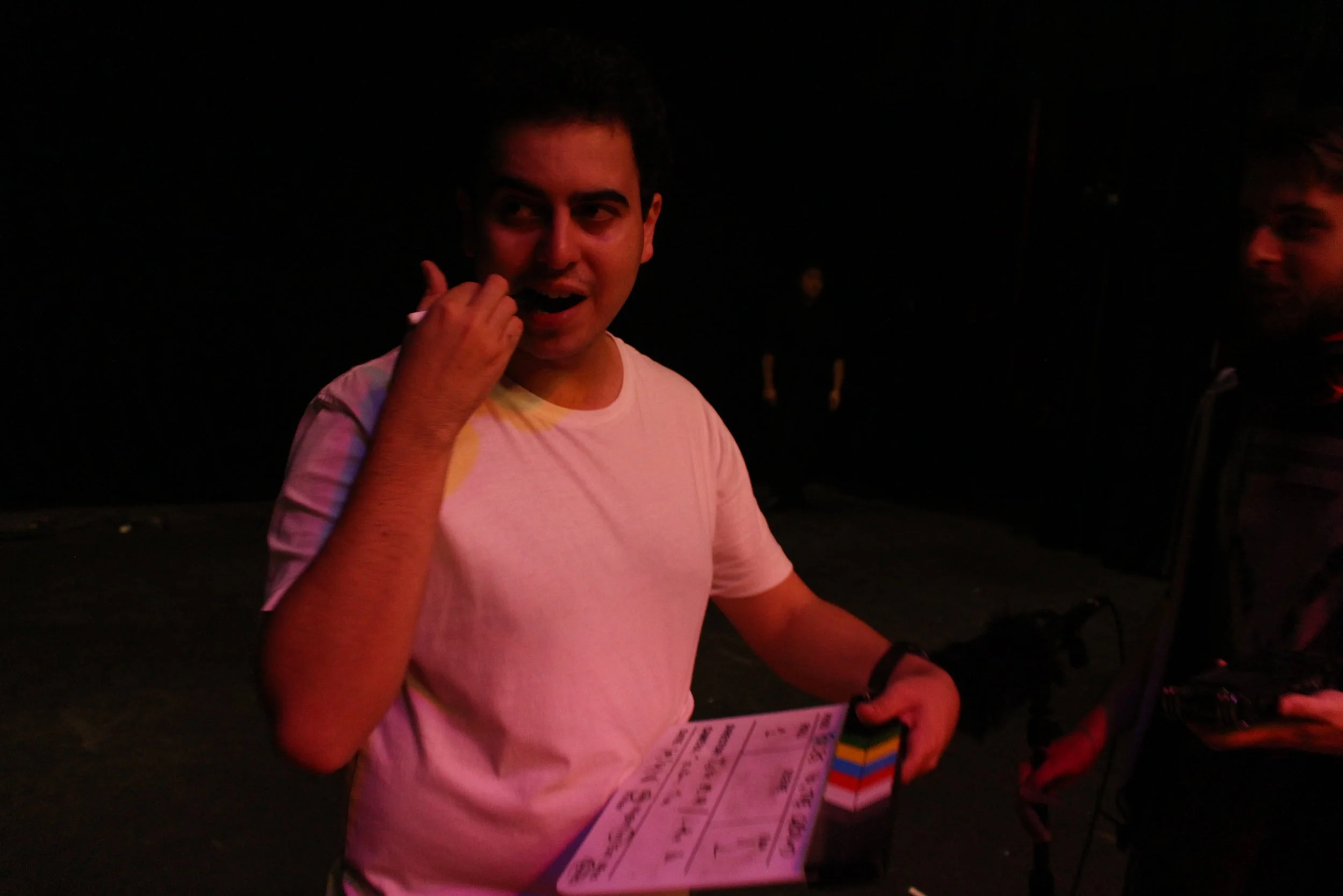  Jake De Agrela (Co-director) gets ready to refresh the slate     