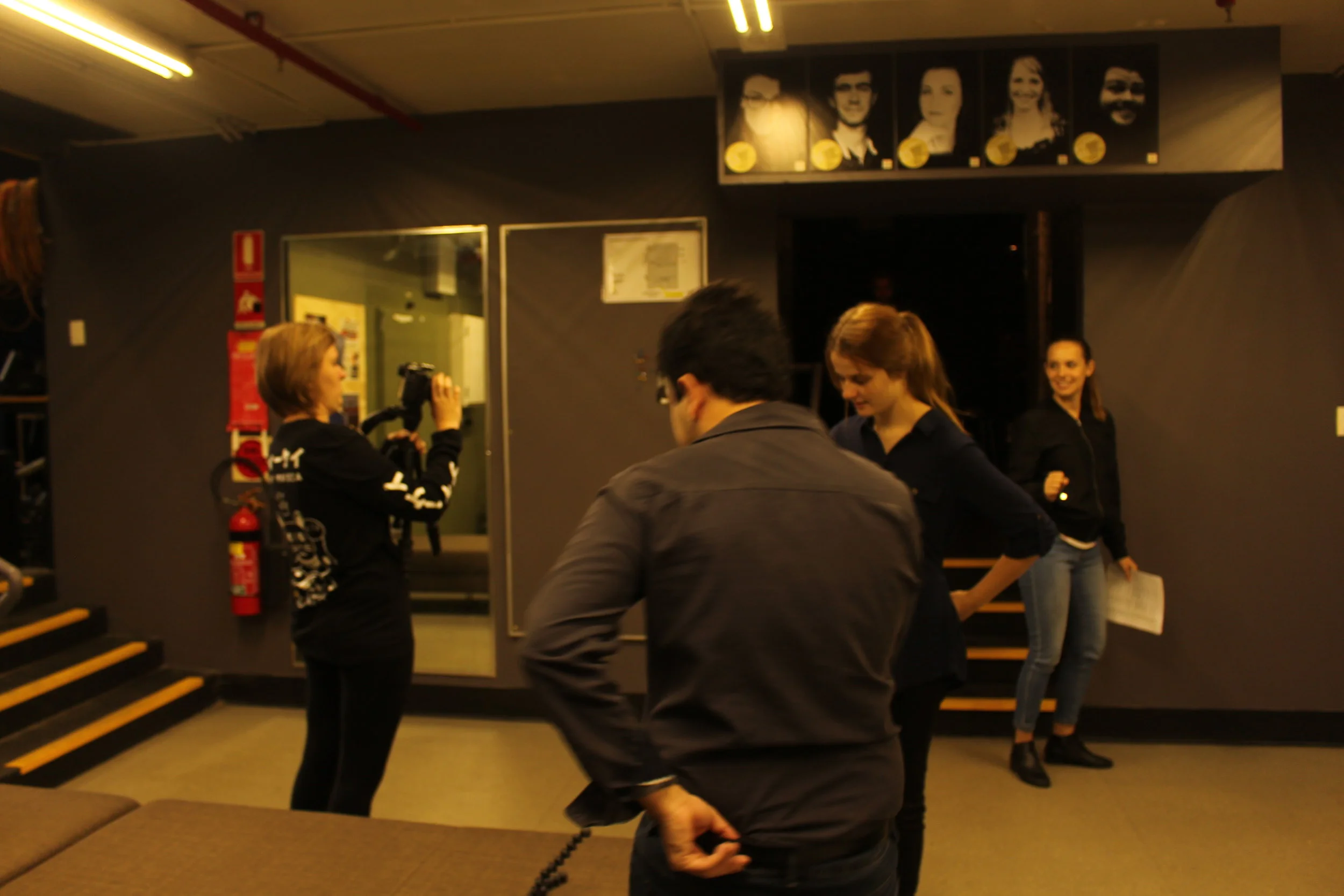  (From left to right): Szalina Maass, Jake De Agrela, Abbey King and Chloe Holmes     