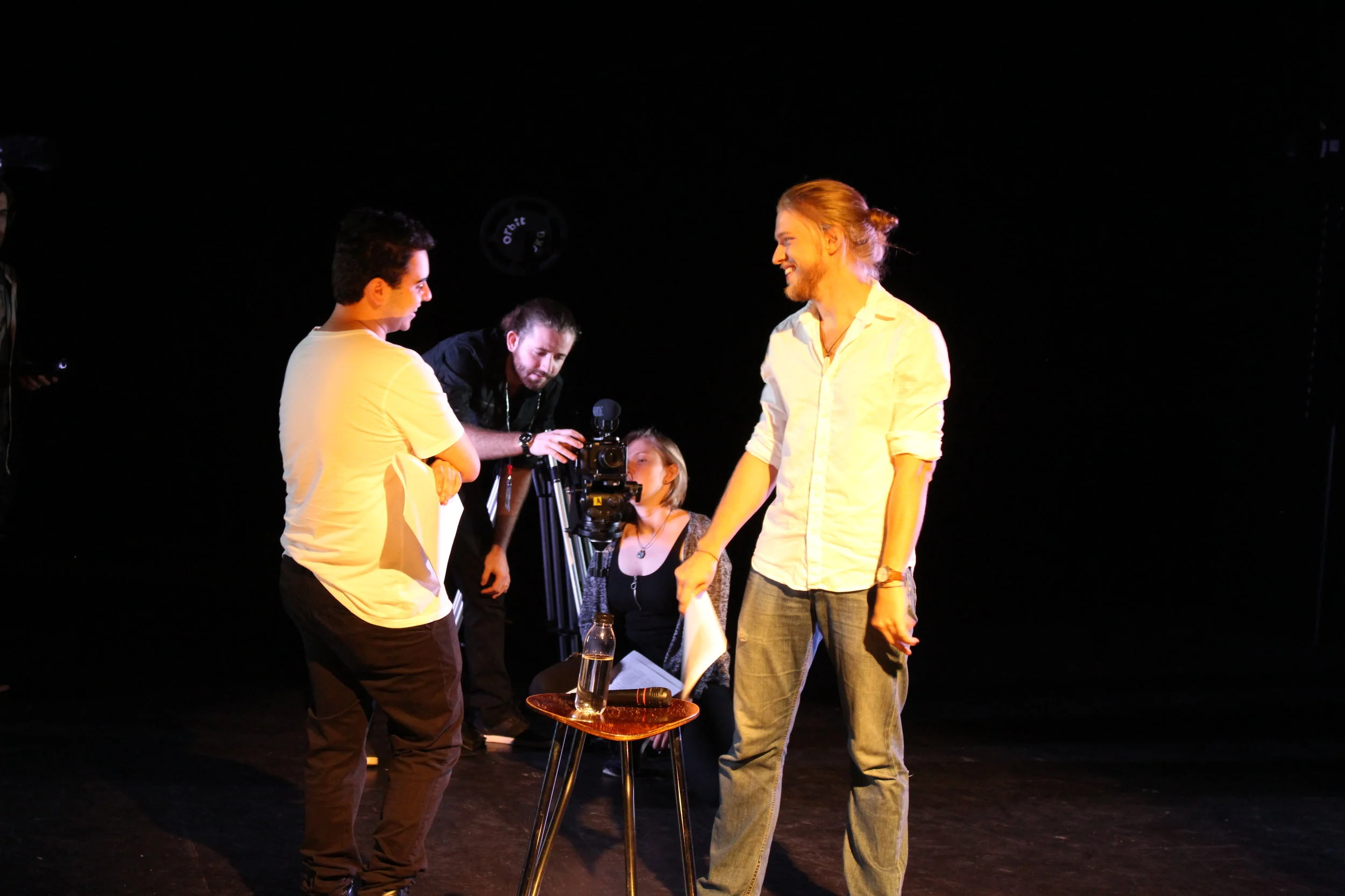  Jake De Agrela and James Norton share a laugh (3)     