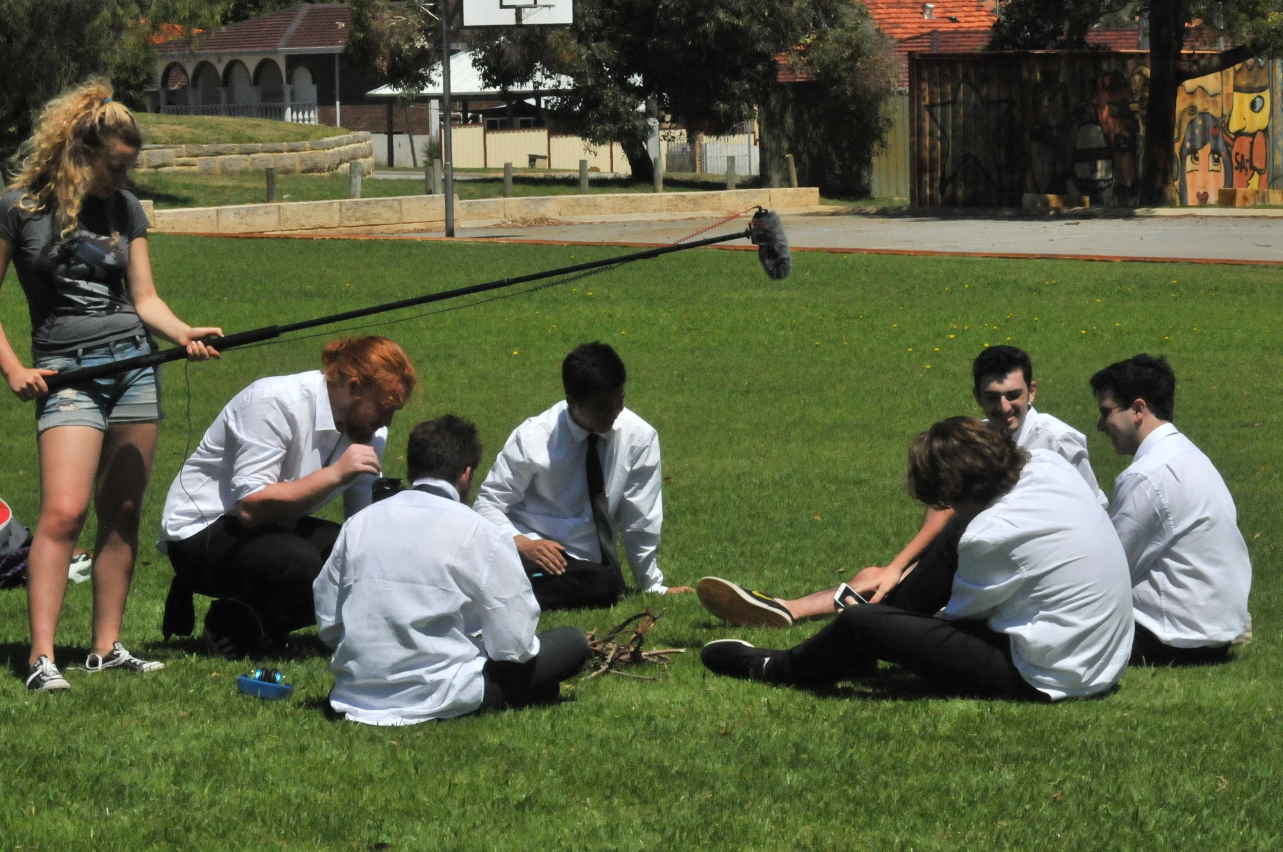  Behind the Scenes: Allie Helseman captures the sounds of the boys 