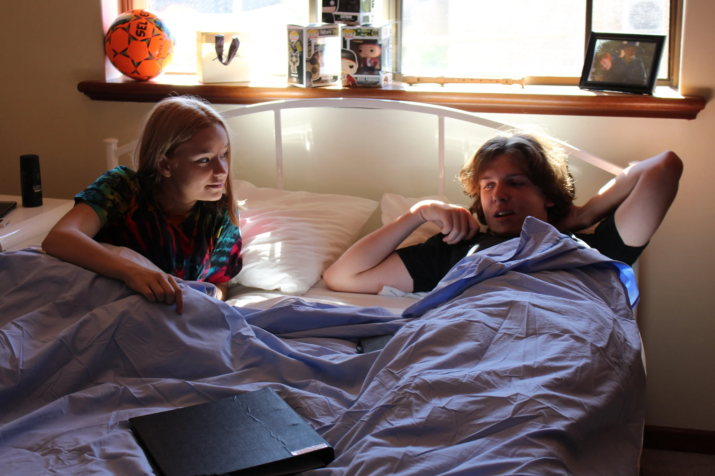  'Nathan and Zoe keep each other good company' 