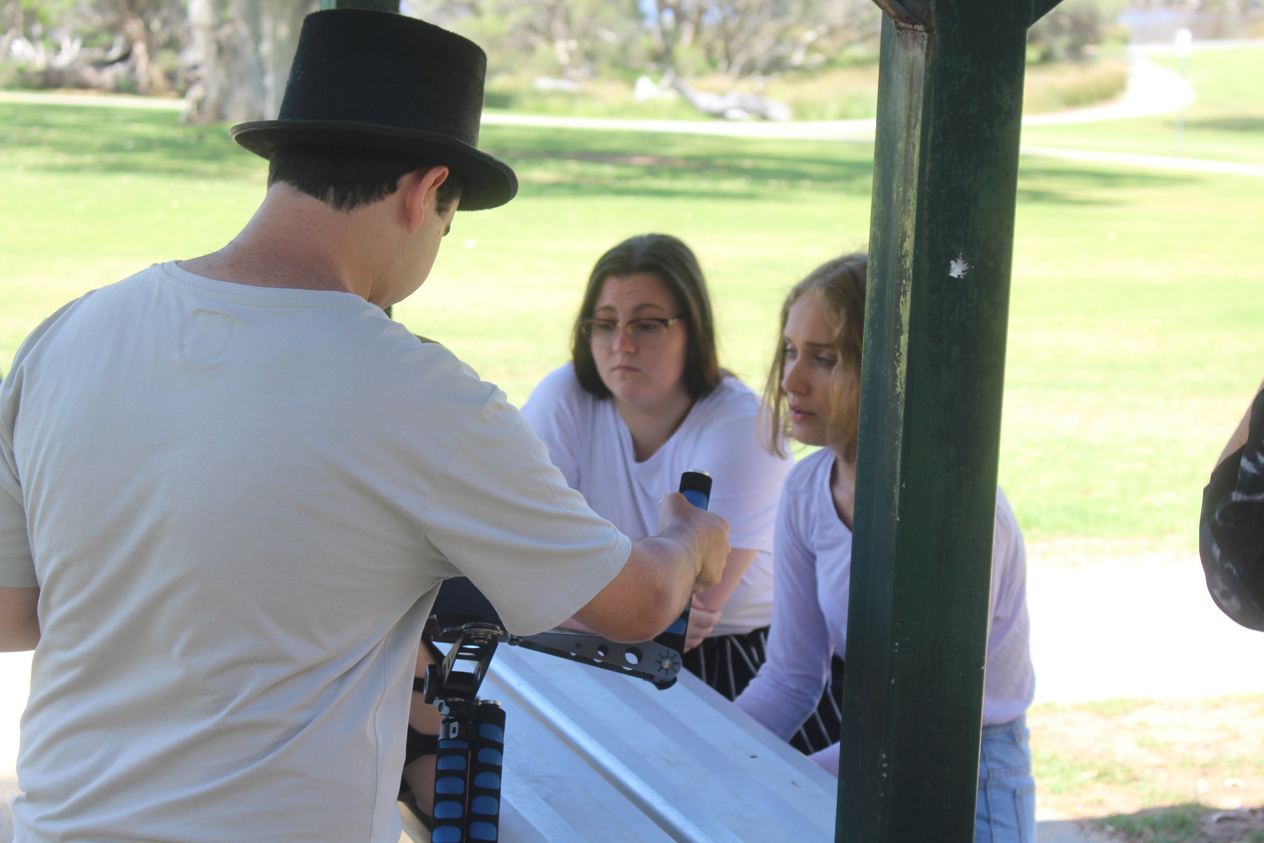  dis connected Production Day 5 - Getting Mikaela and Rebecca's coverage 