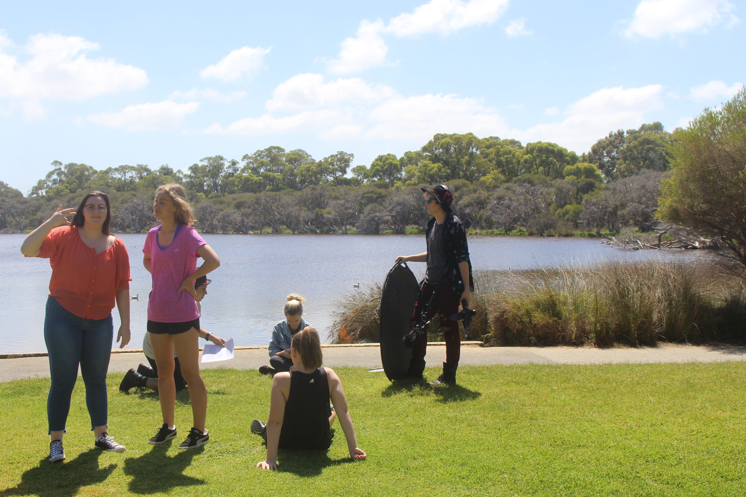  dis connected Production Day 5 - Checking scripts, checking sound, checking shots... 