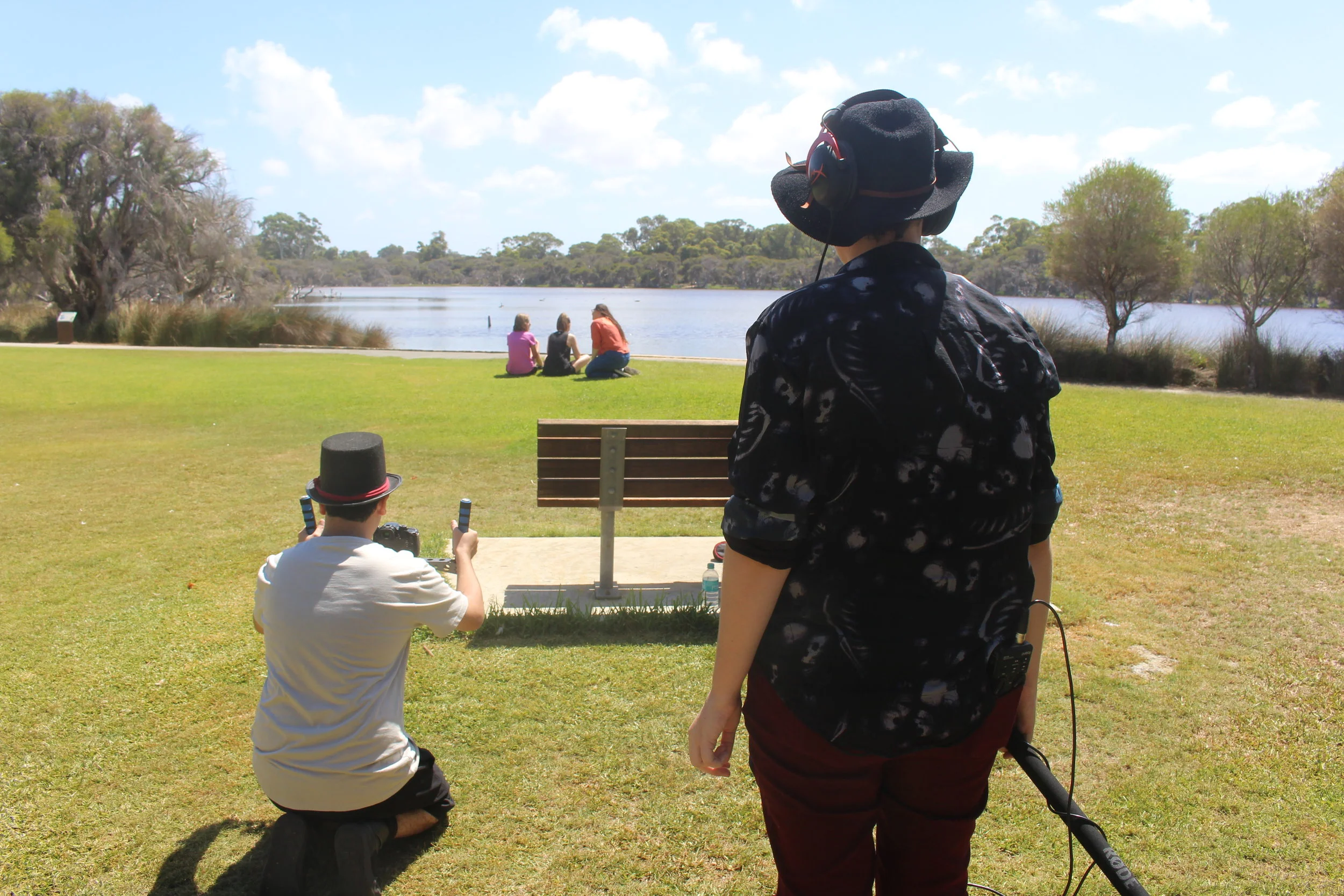  dis connected Production Day 5 - Getting wide shots 