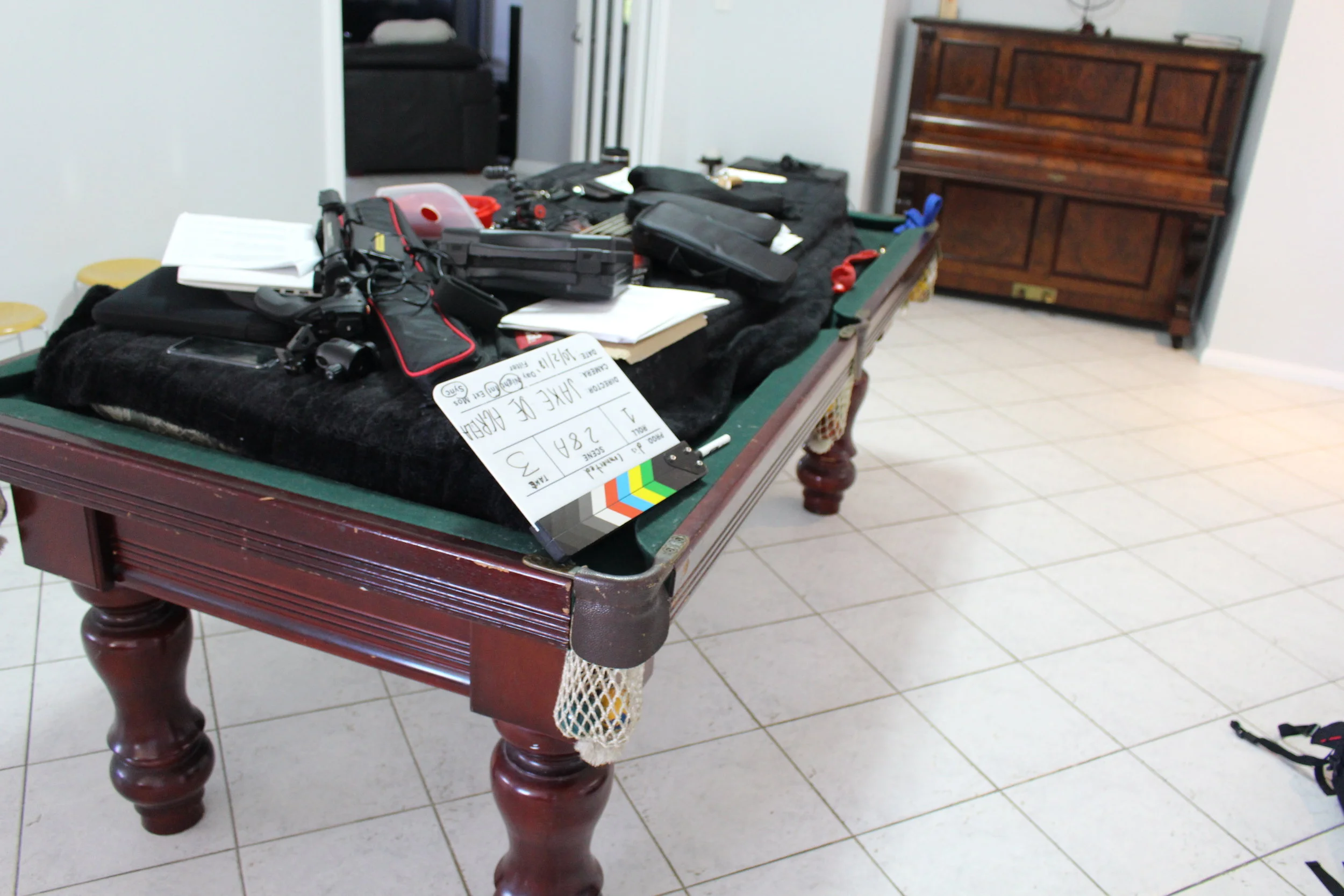  dis connected Production Day 4 - Getting started for the day 