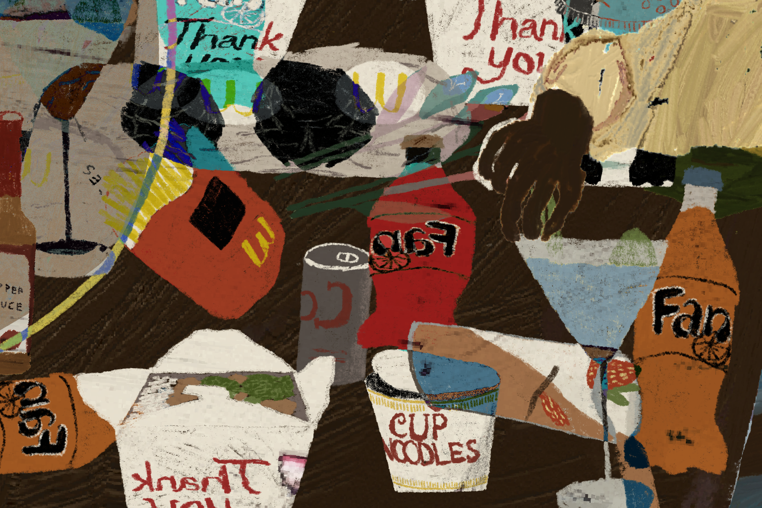 overpriced fast food (Edition of 5)