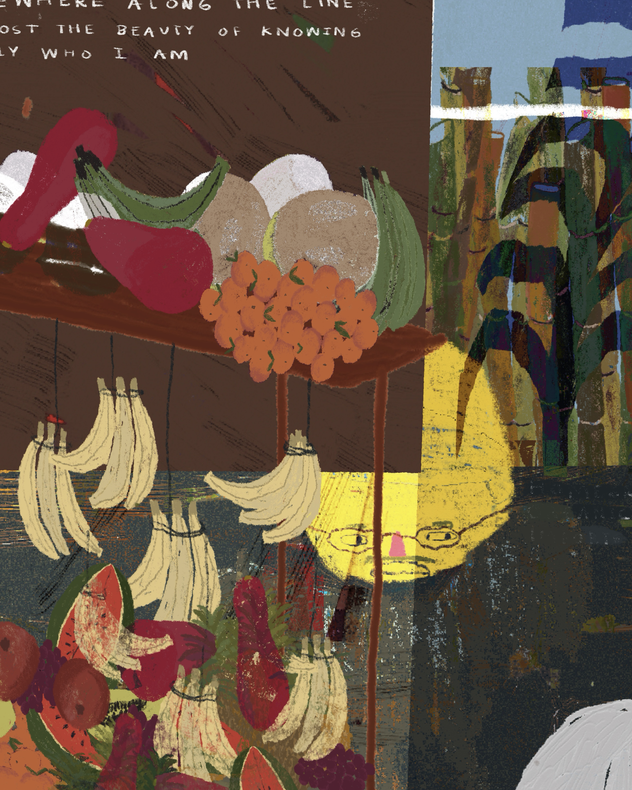 fruit, tea and sugar cane (Edition of 5)