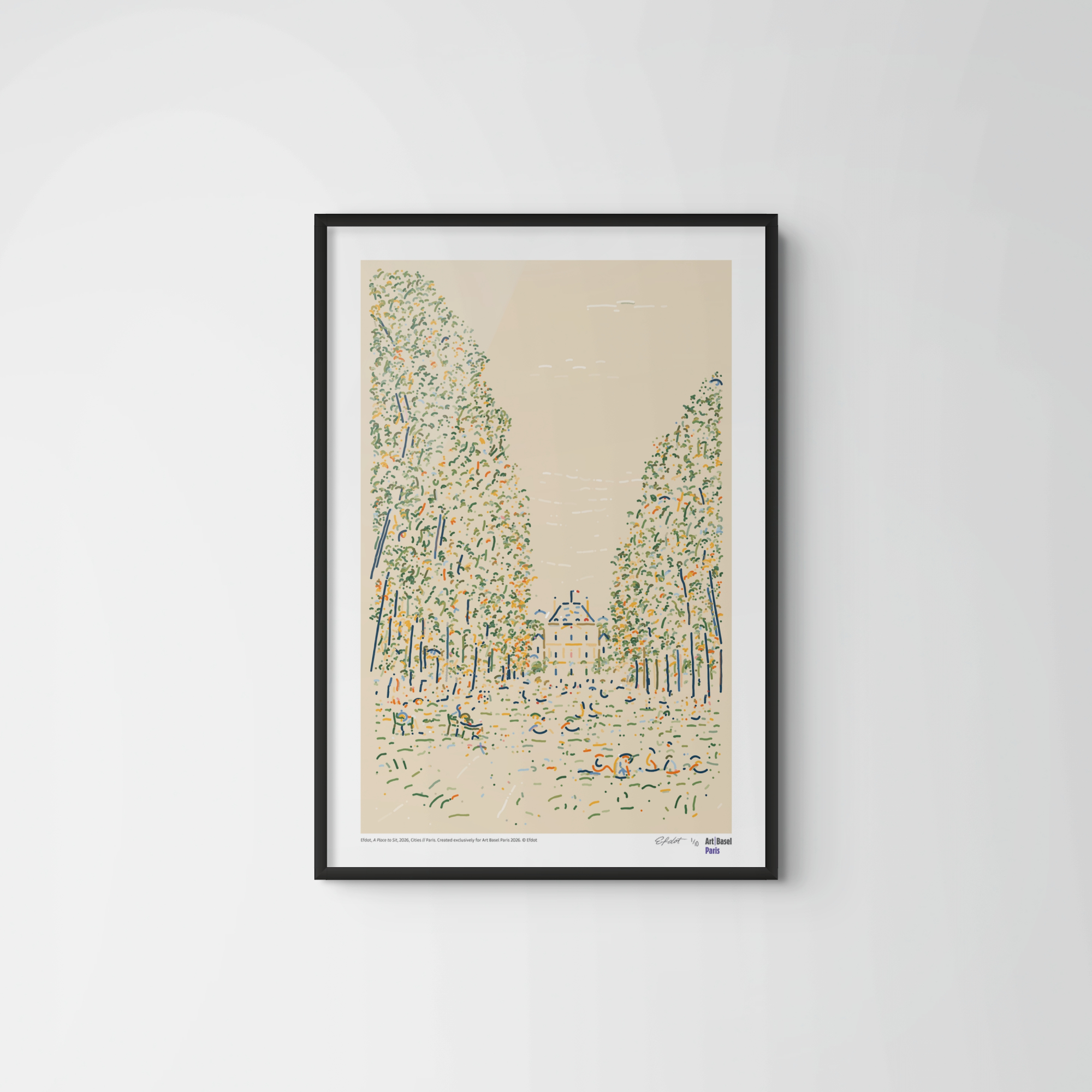 A Place to Sit · Limited Edition of 10