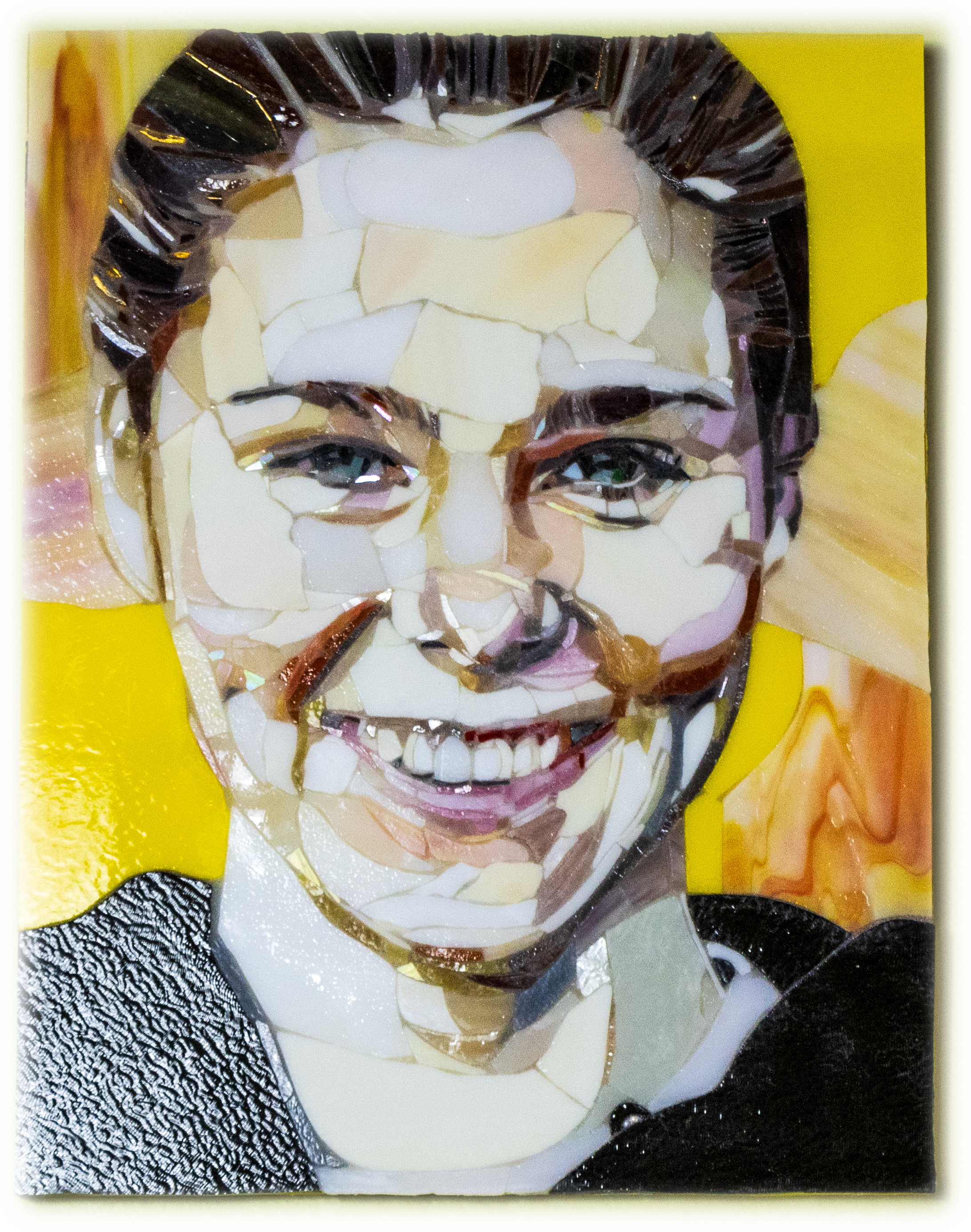 Stained Glass Mosaic Portrait of Maura Murray