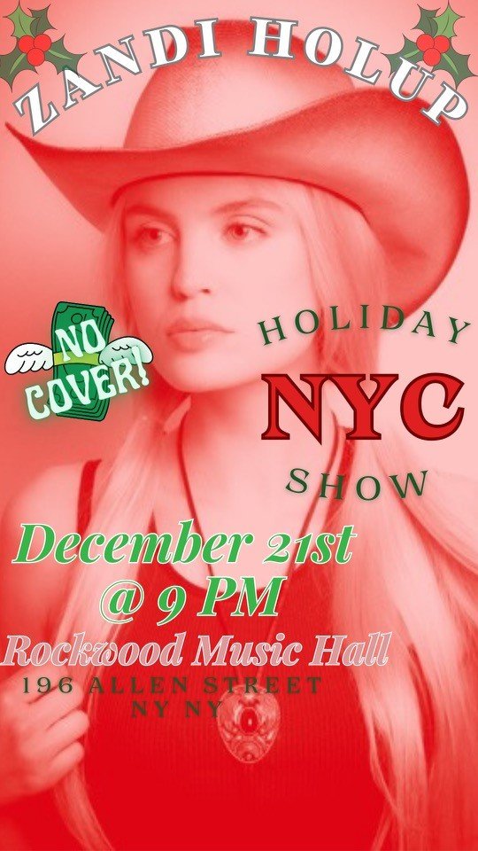 Zandi Holup — Rockwood Music Hall NYC