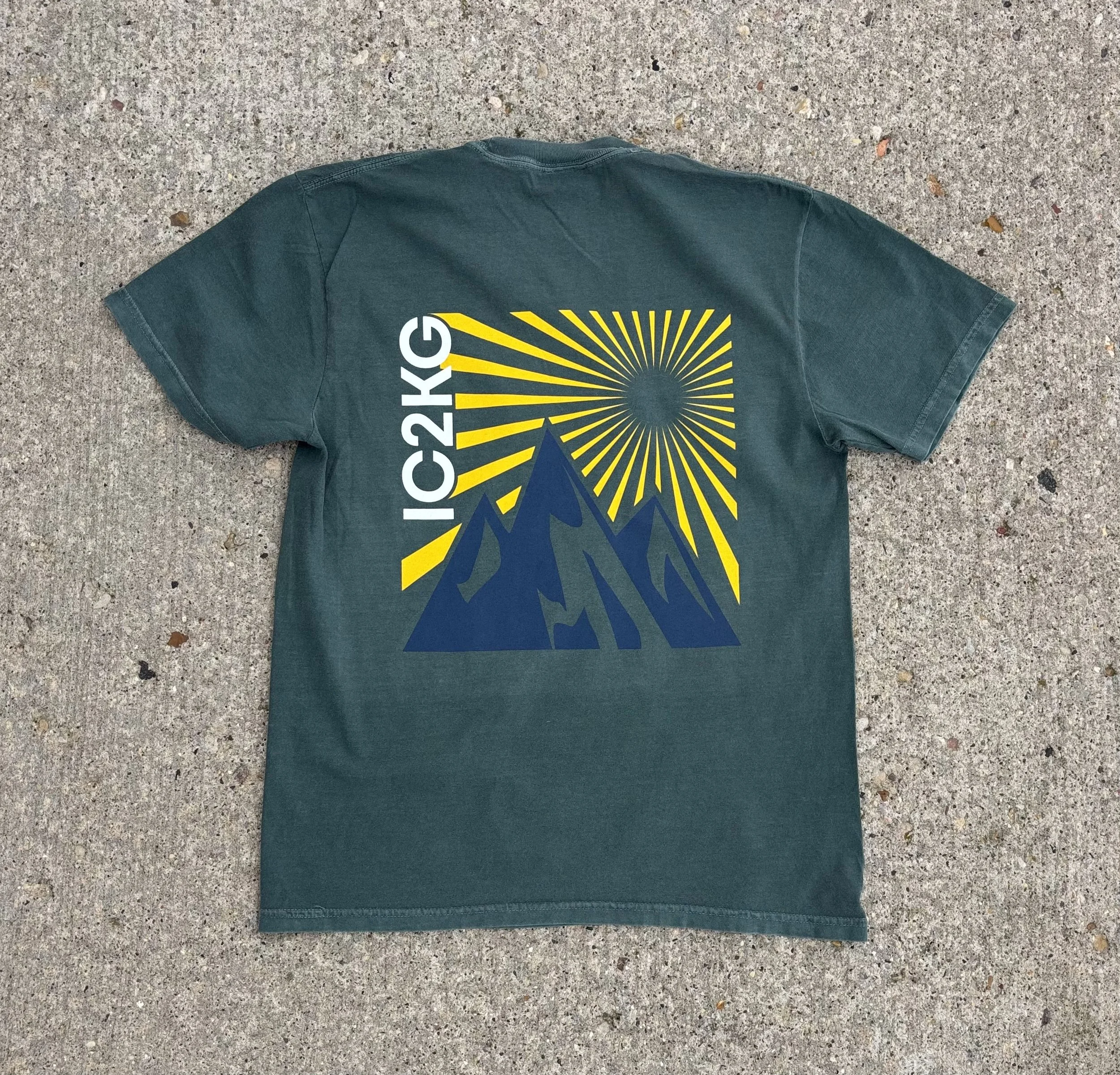 NEW - The Zion Tee in  Spruce