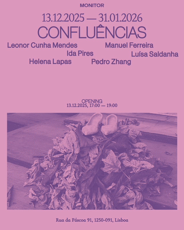 Confluências, Monitor Gallery, 2025.