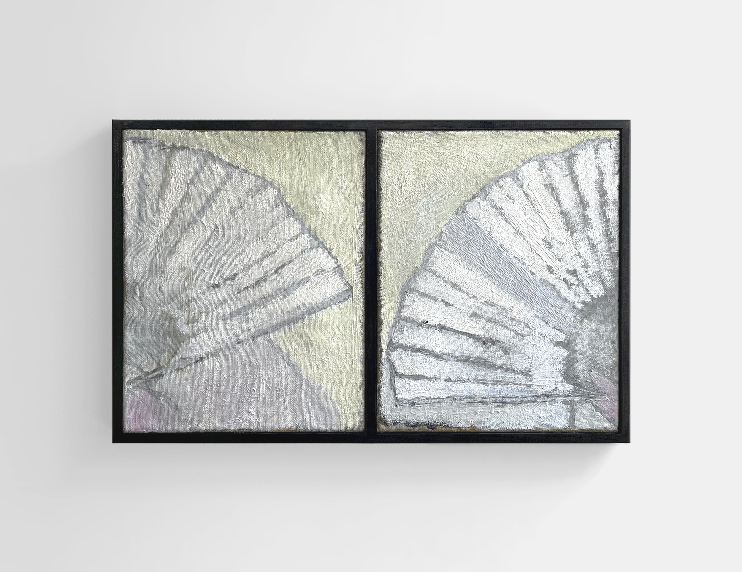 Os inocentes (2026), 50 x 30 cm, oil on canvas.