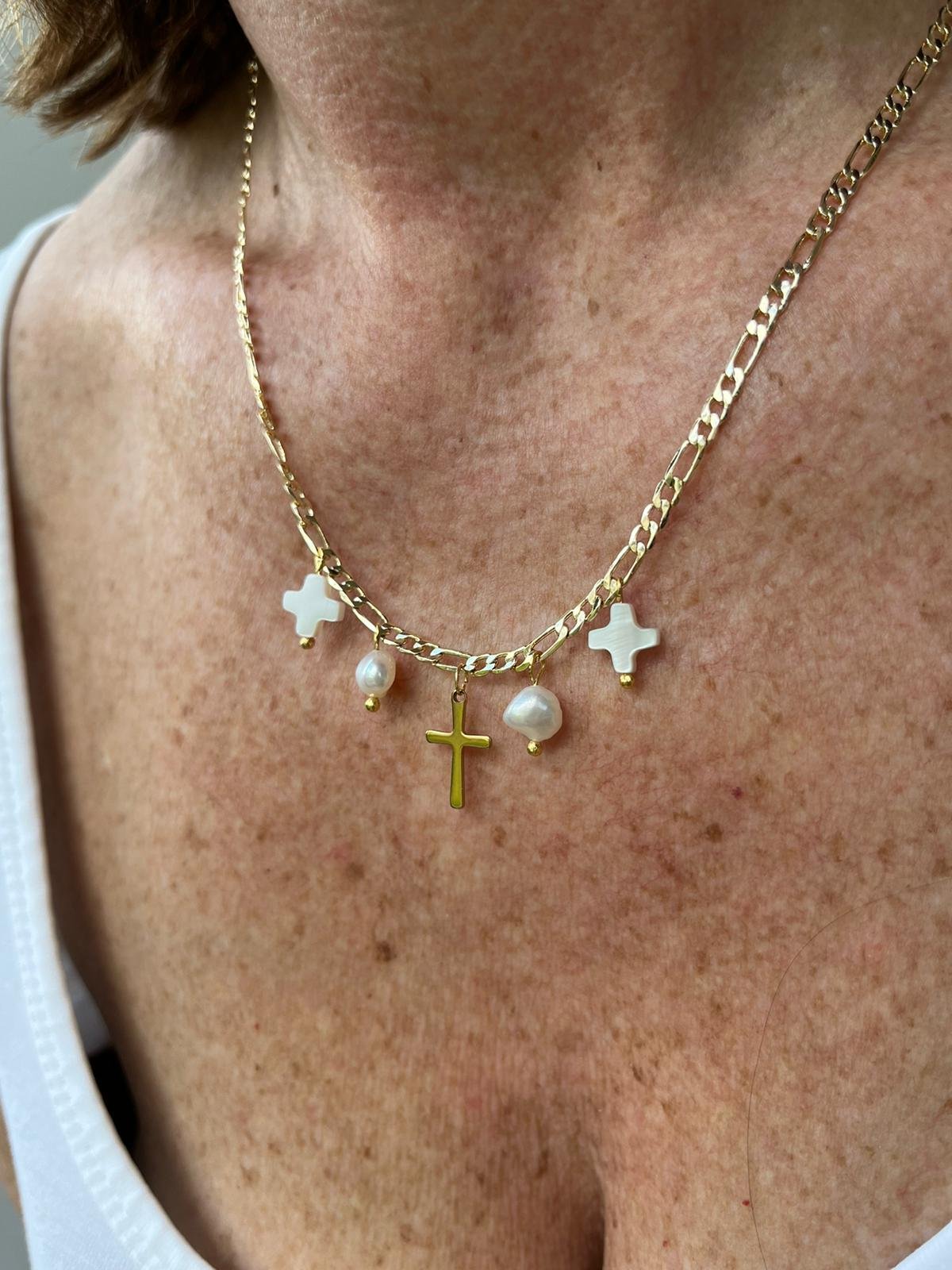 Cross Charm Necklace