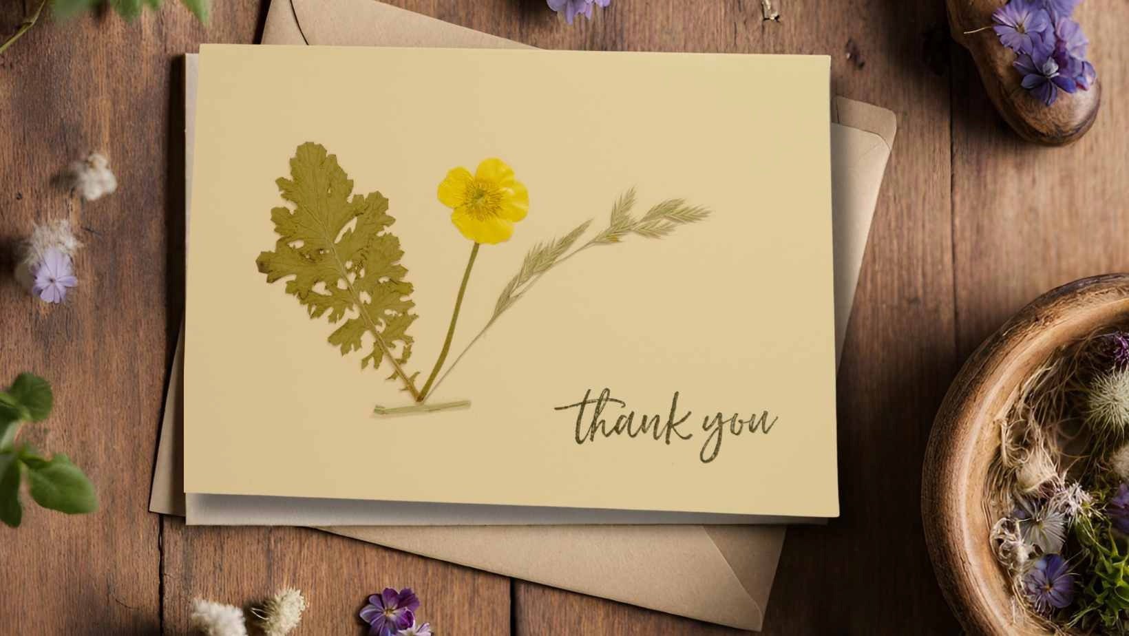 Floral Echoes: Thank you A2