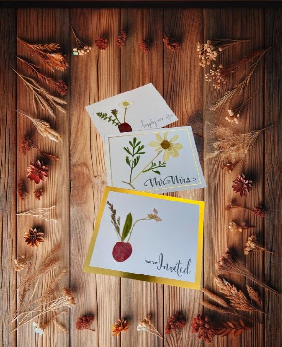 Wooden table, selection of cards.jpeg
