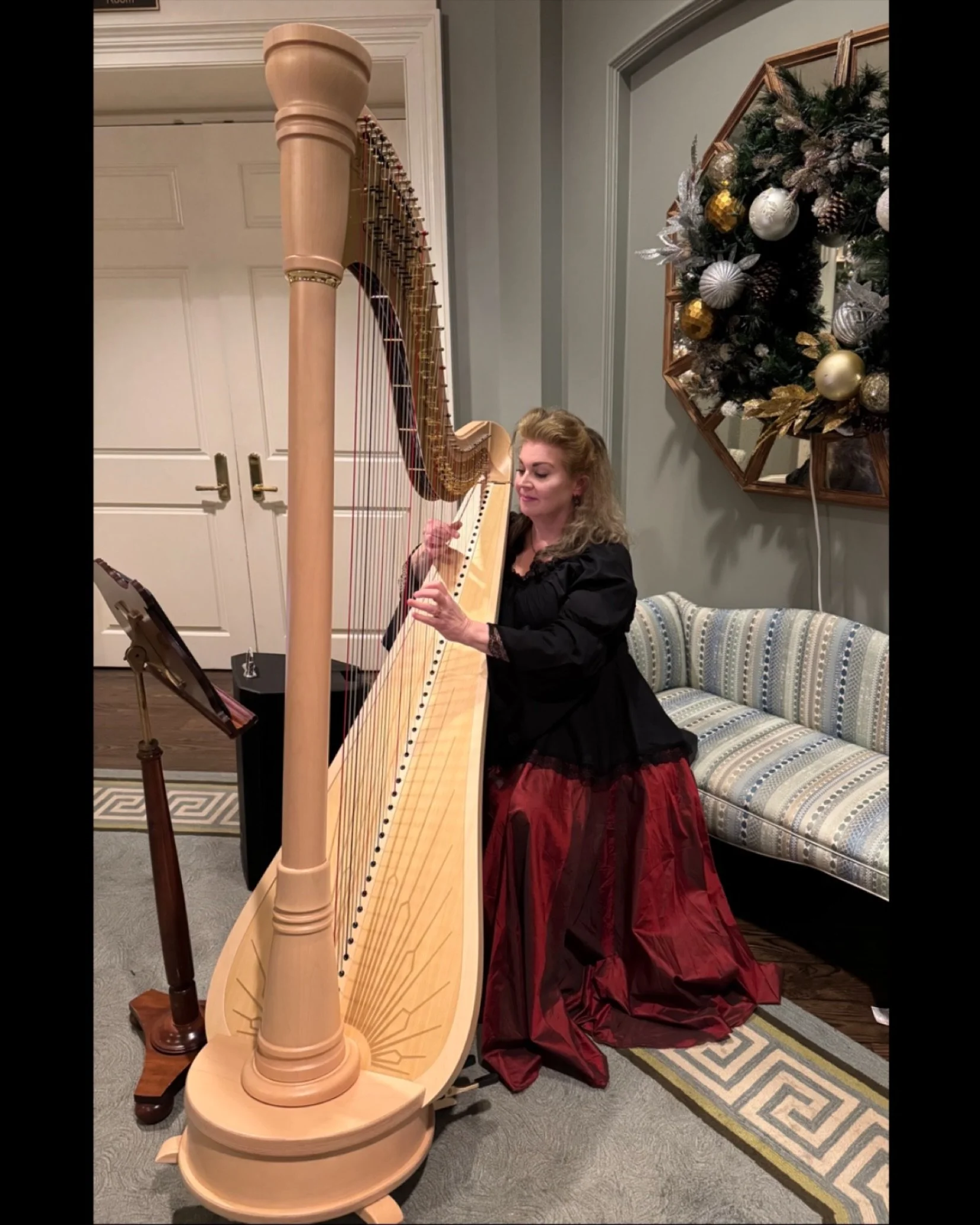 A pleasure to play for the Lucia Gala hosted by the Georgia Swedish-American Chamber of Commerce at the beautiful and historical Druid Hills Golf Club (designed by the great Frederick Law Olmsted). Thank you for having me! 🪉 🌟 🎄 🎶 
.
.
.
.
.
#atl