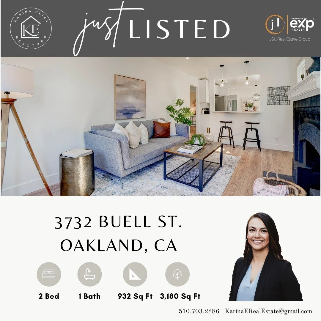 Just Listed!! 3732 Buell St., Oakland, CA 
Open House: Sat &amp; Sun 1-4PM

This pristine Redwood Heights charmer is eager to find its new owners! It has been entirely remodelled WITH PERMITS. The home features a brand new kitchen with breakfast bar 