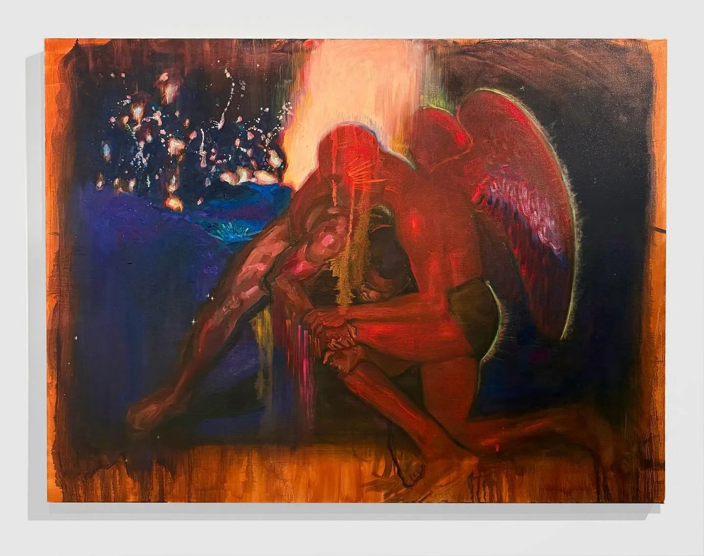 .
Jacob Wrestling an Angel, 2025
Oil on canvas
36 x 48 in