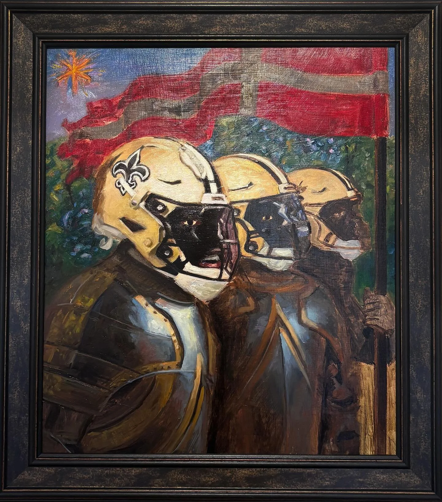 3 virtues, 2025
Oil and acrylic on panel