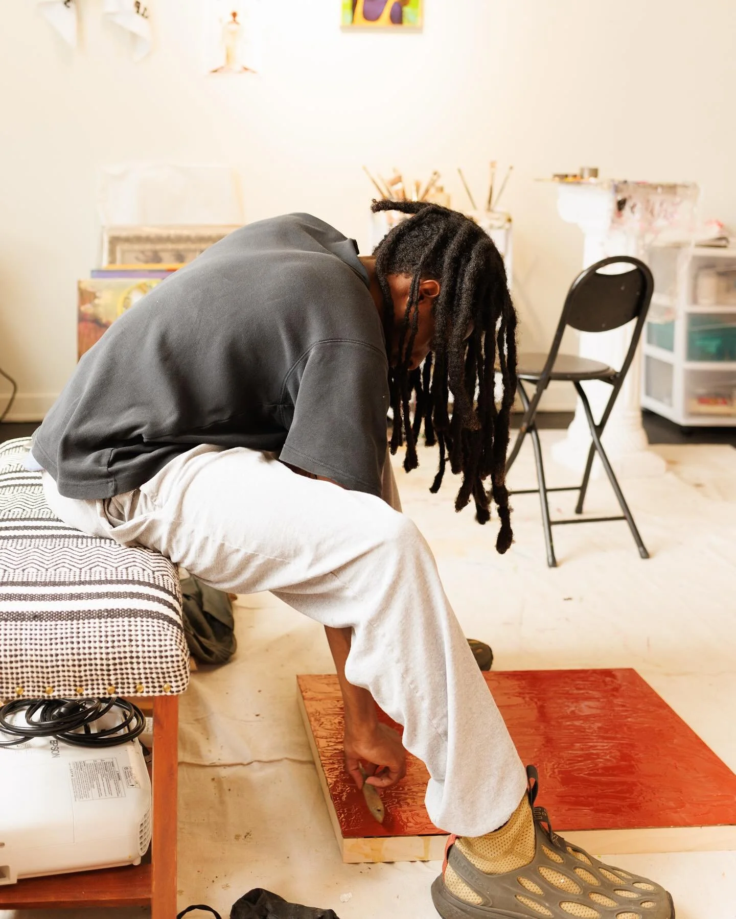 In the studio: shot by 📸 @byryanharris