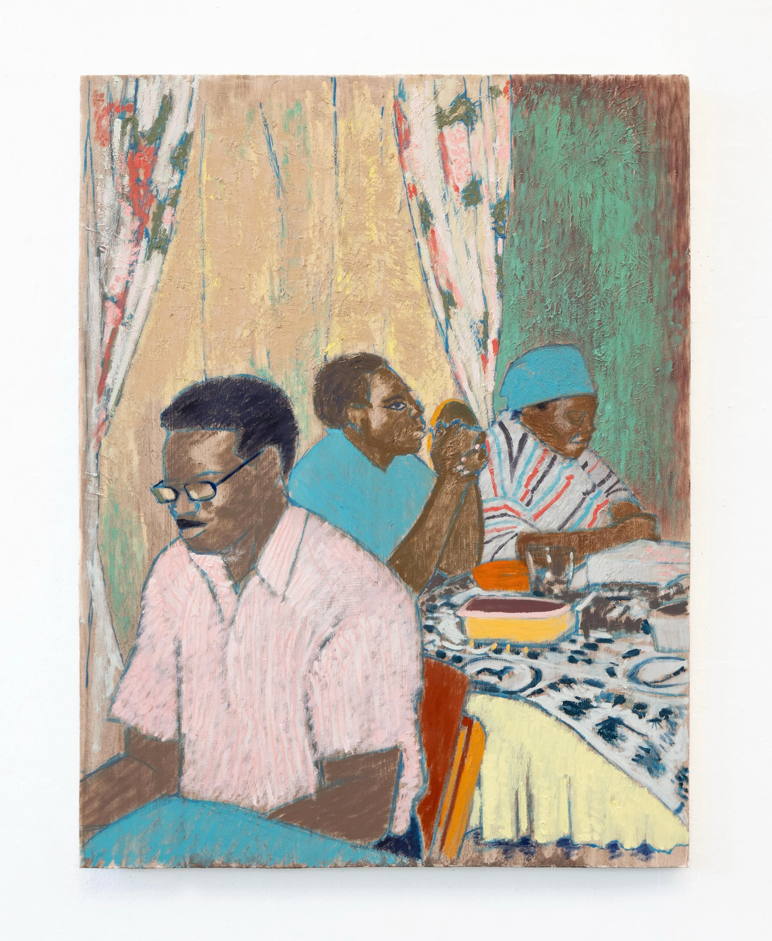 Dwelling on the Past, 2026
Oil on canvas
96 x 119 cm.
38 x 47 in.