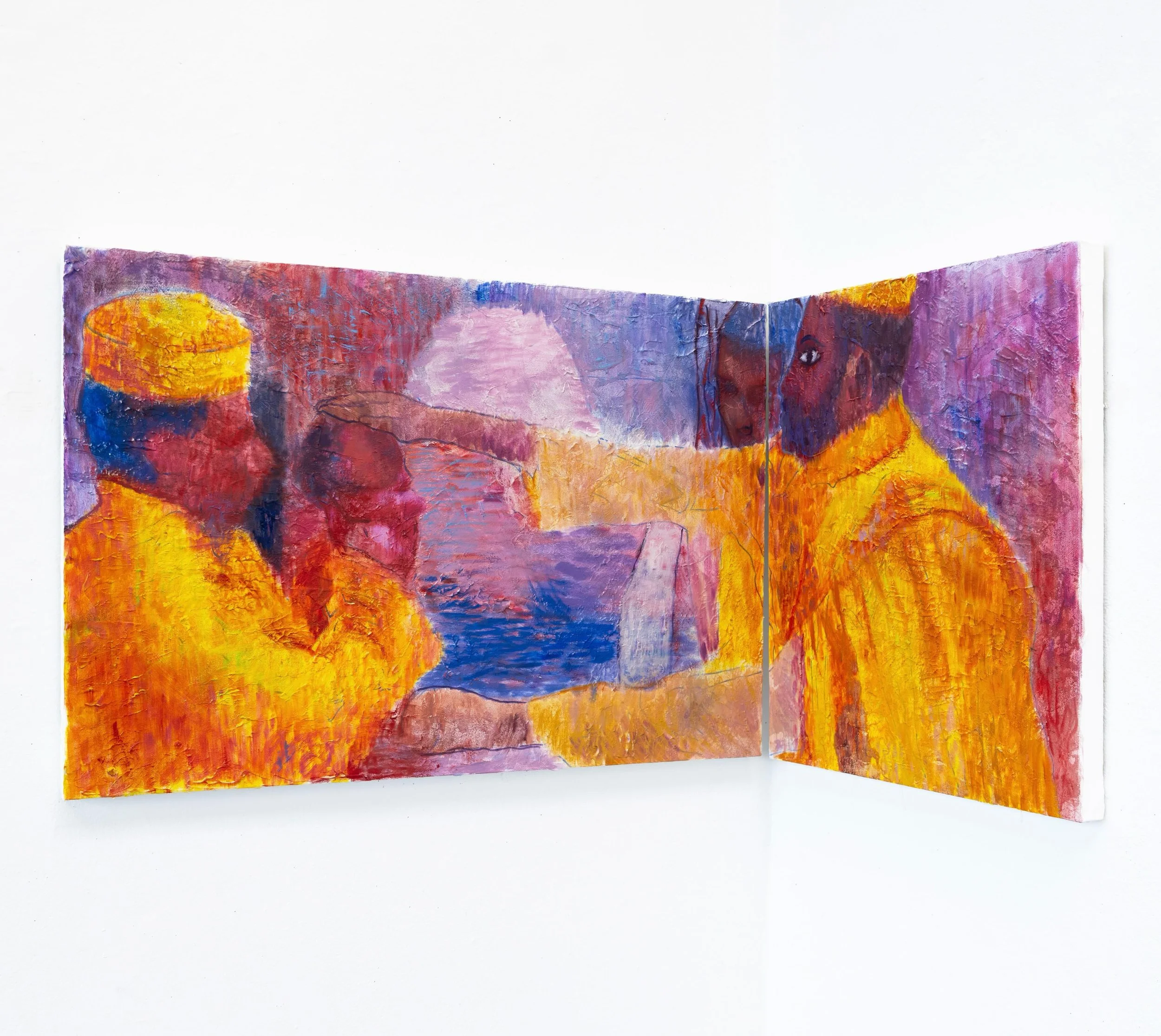 Ethiopia Stretching Her Hand (Christening), 2026
Oil on canvas
142 x 61 cm.
56 x 24 in.

📸 @fwaith