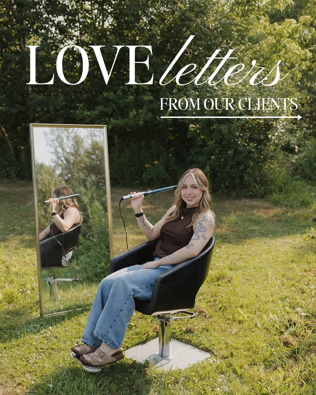 LOVE LETTERS FROM OUR CLIENTS 🤎

There&rsquo;s nothing quite like hearing how you feel after leaving our chair. Your kind words, sweet messages, and thoughtful reviews mean more to our team than you know.

We&rsquo;re so grateful for every person wh
