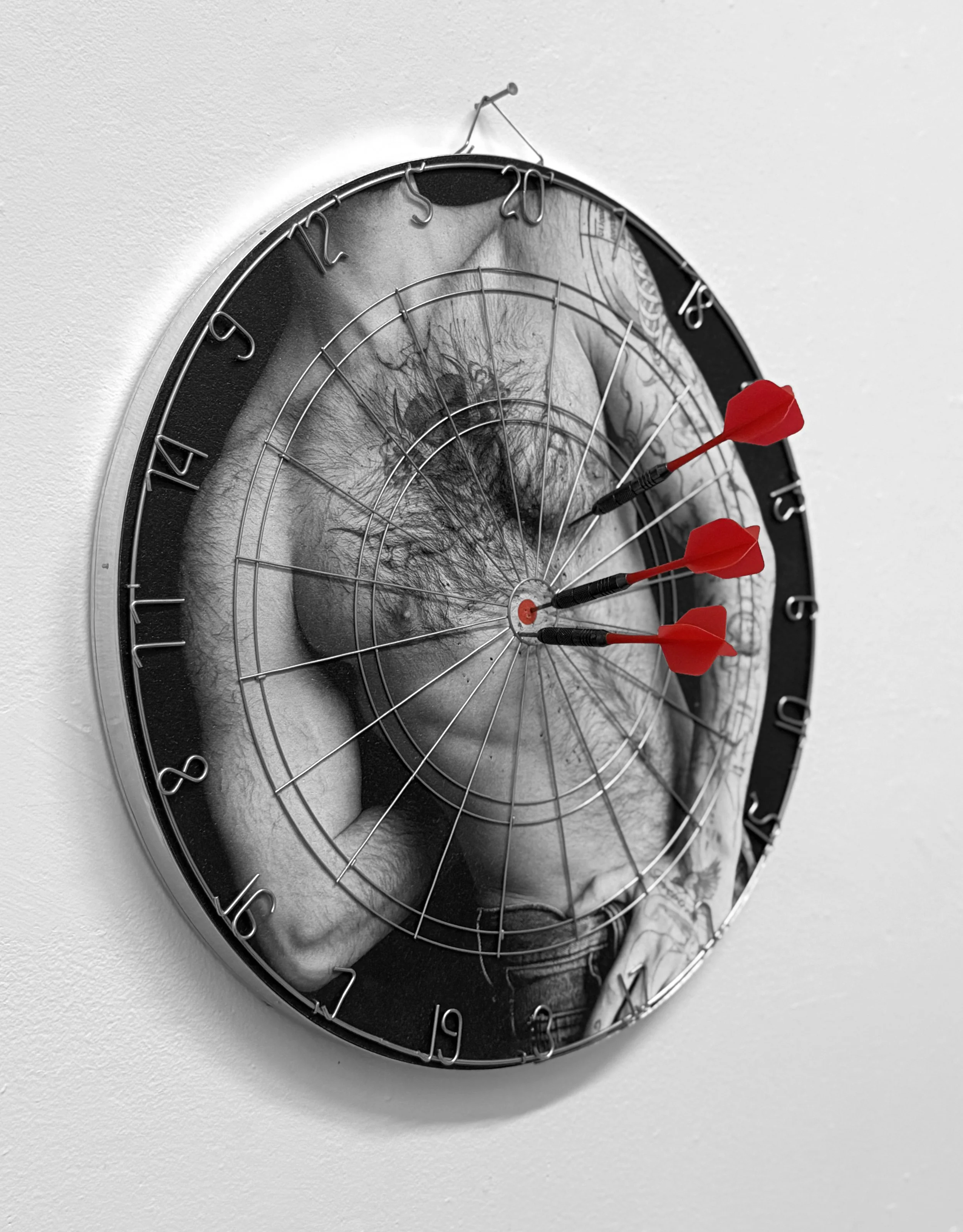 ST. SEBASTIAN DART BOARD