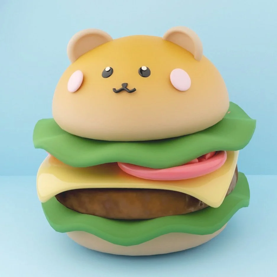 Cat Burger - Blender