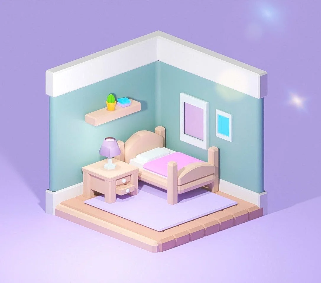 3D Room - Blender