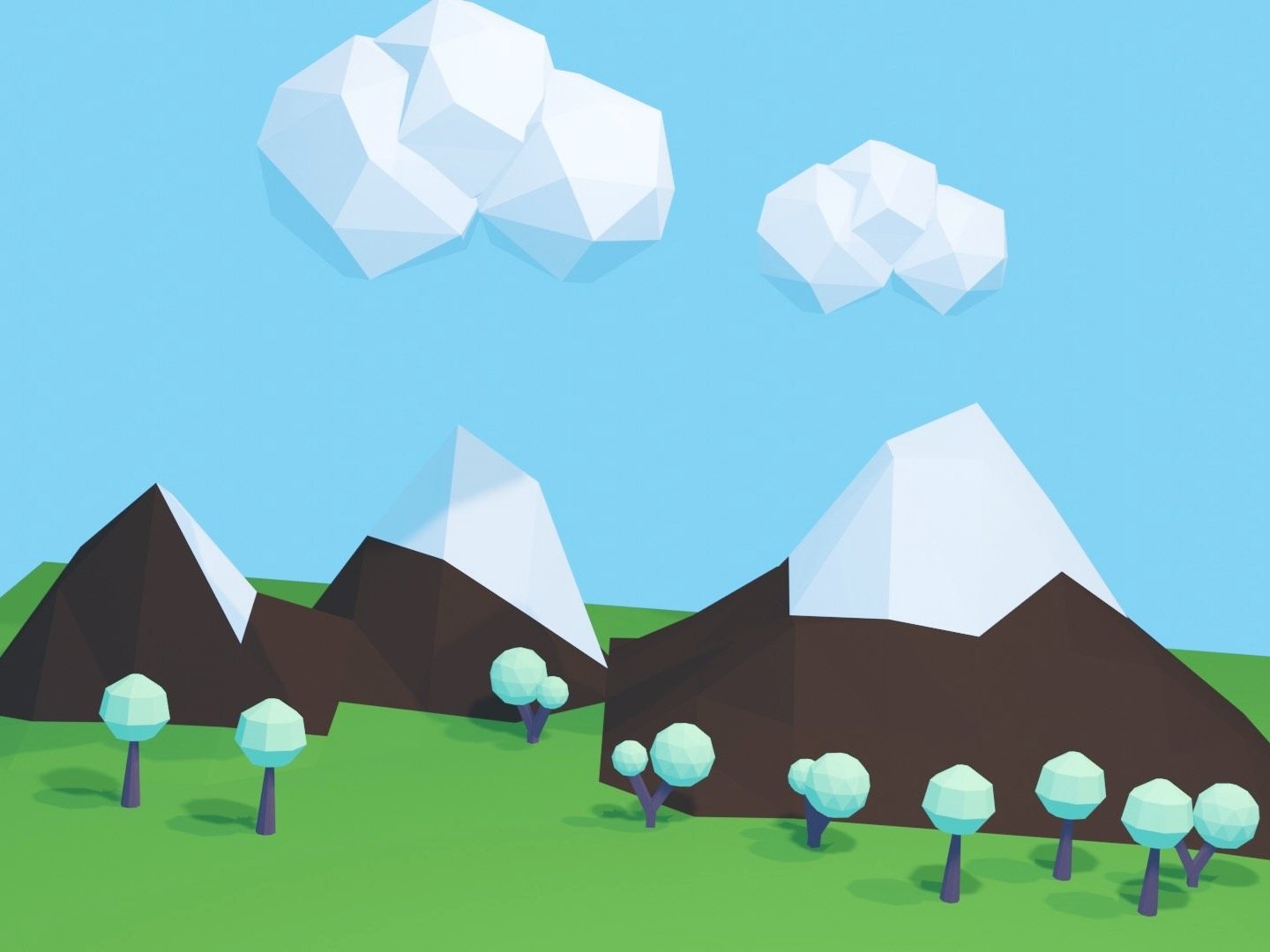 Mountains - Blender