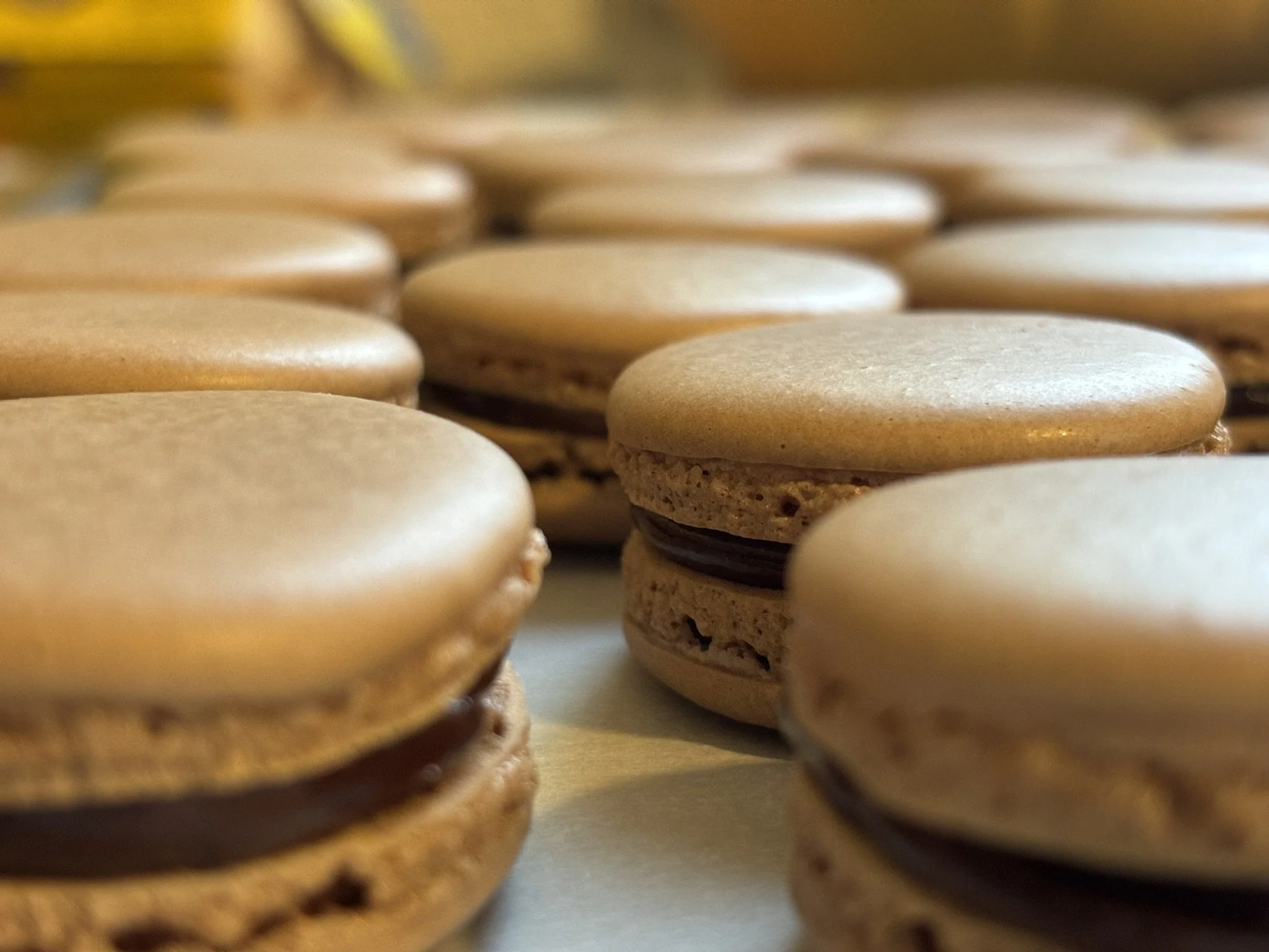 Chocolate Macarons