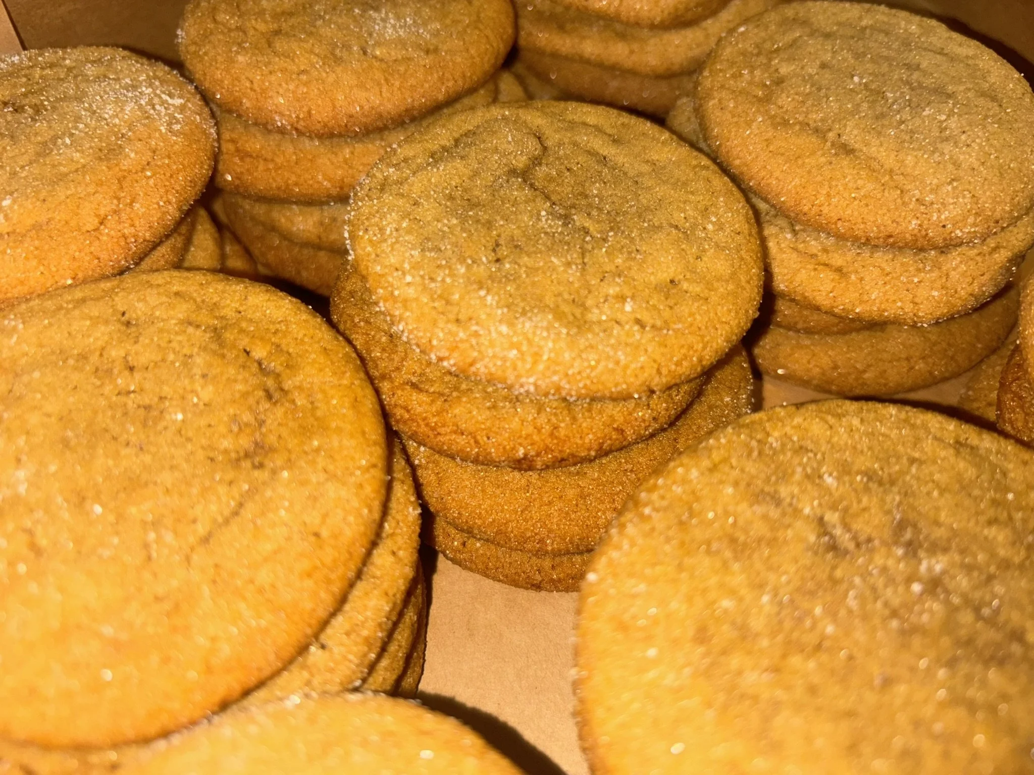 Chewy Ginger Molasses Spice Cookies