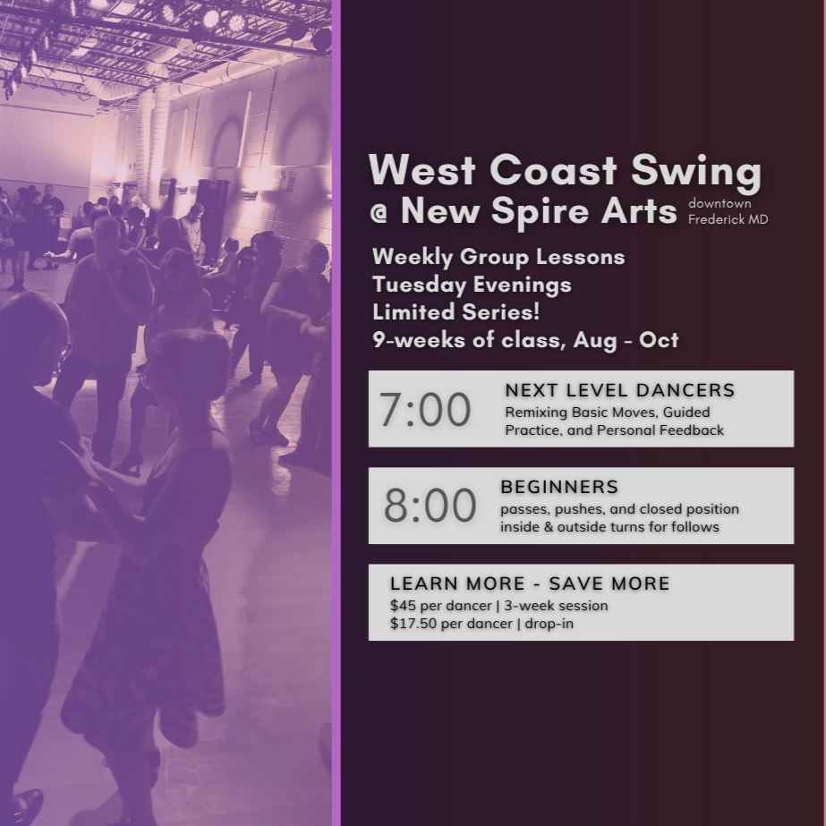 West Coast Swing at New Spire Arts