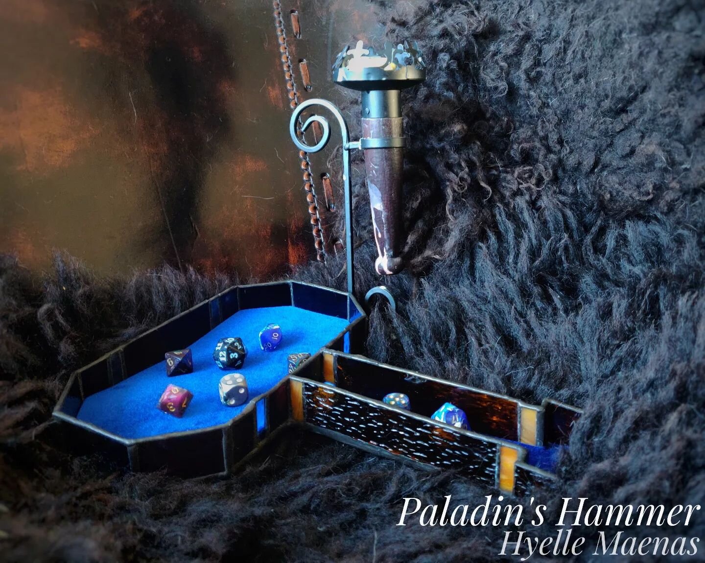 🛡️⚒️ The Paladin's Hammer ⚒️🛡️

Are you ready to swear your oath with the Paladin's Hammer at your side?

After designing the Druidcraft dicetray and the Paladin's Hammer.. maybe a line of dicetrays based on the D&amp;D classes would be a cool next