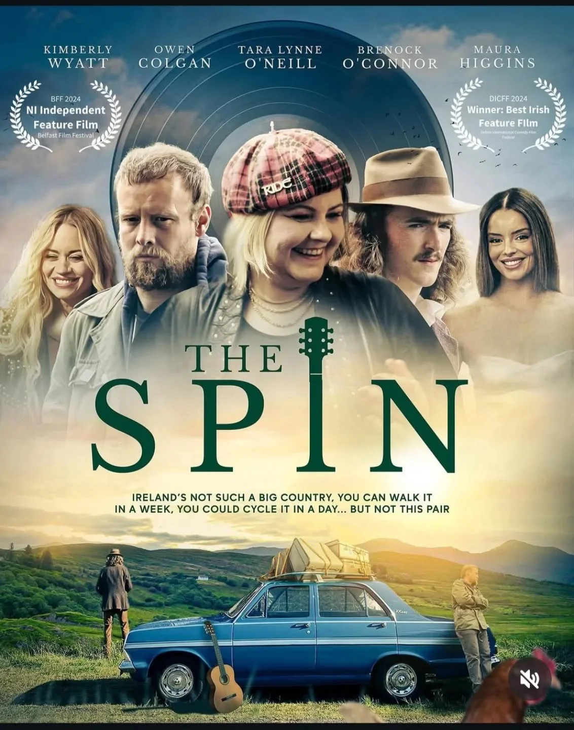 Excited to be part of the fantastic upcoming Irish film 'The Spin' with an appearance on the silver screen and collaborating with the always-brilliant Mark McCausland @mark_mckowski on the original soundtrack! In cinemas from 24th October!
