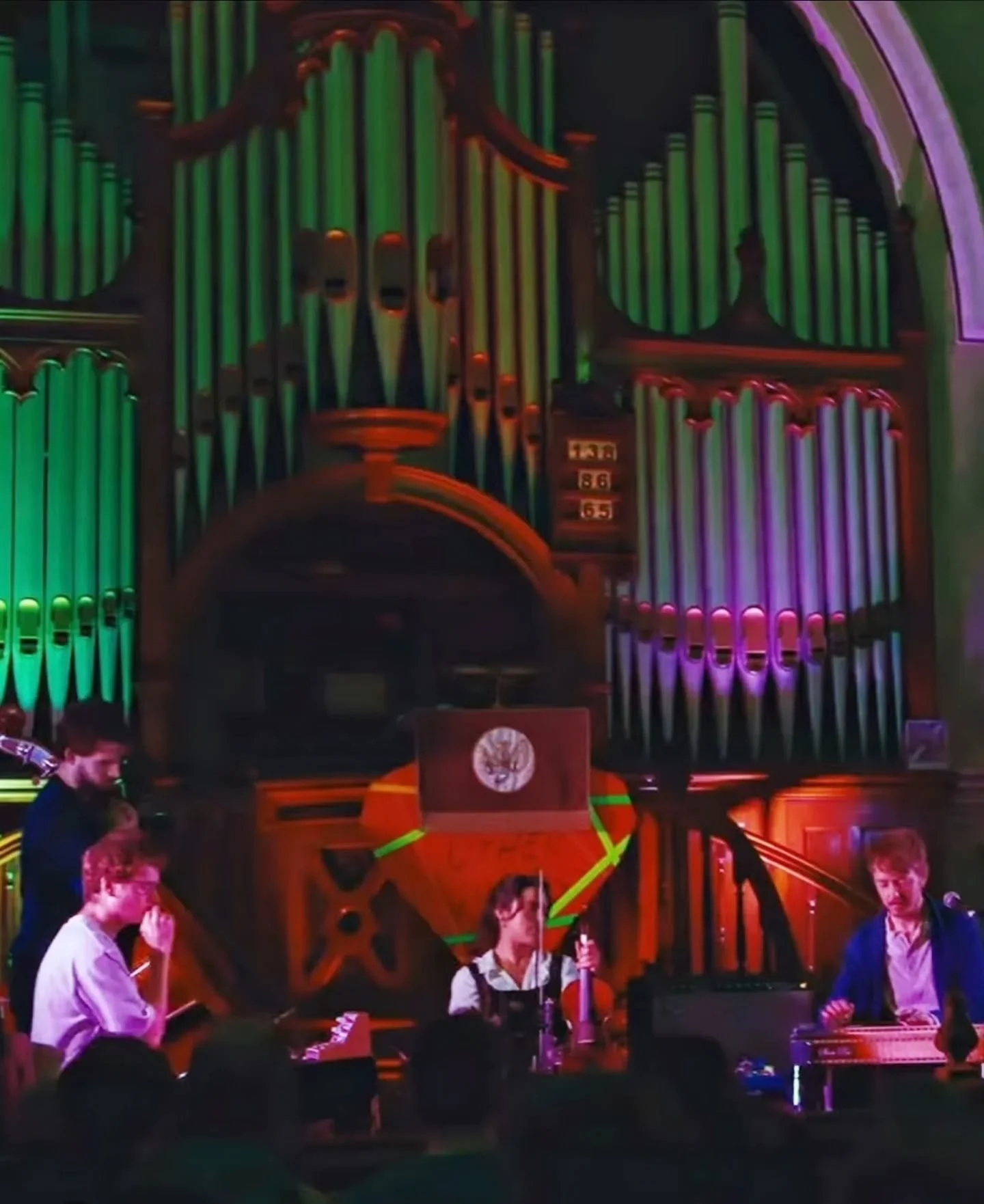 A magic few days at @othervoiceslive Cardigan 🏴󠁧󠁢󠁷󠁬󠁳󠁿 this past weekend, despite a couple of ferry cancellations, storms, punctured tyres and detours! Blessed to be accompanied by the talented&nbsp;@default_peter @jessiewhitehead_ + @michaelxr