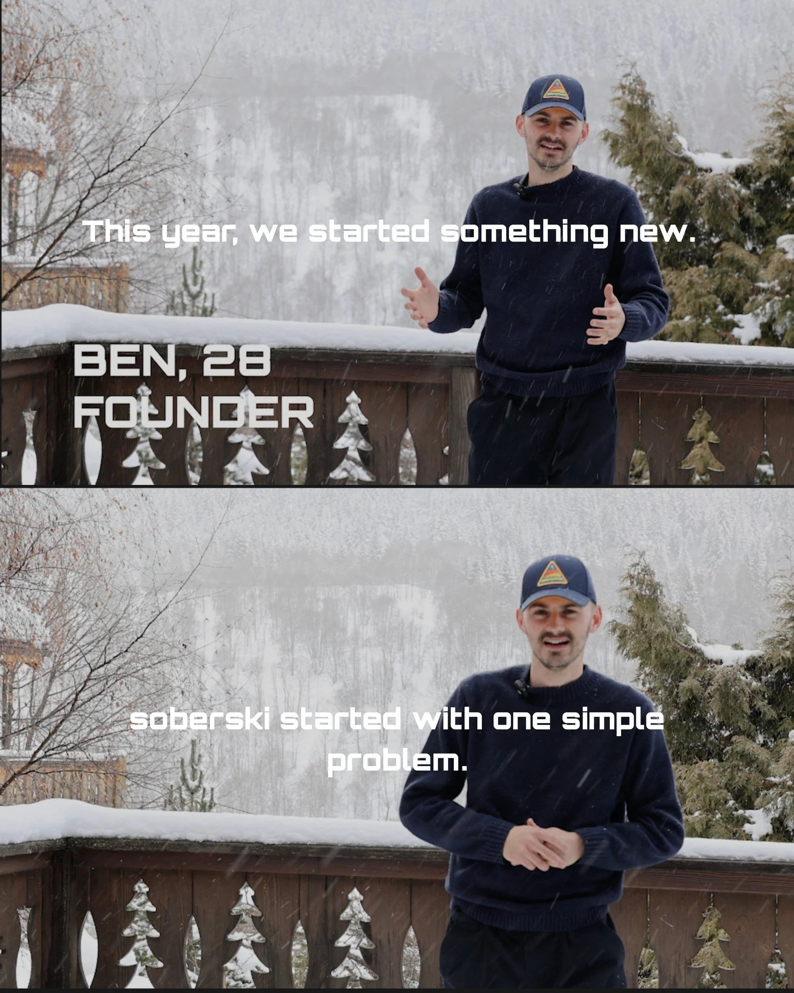 THIS YEAR WE SOLVED A PROBLEM. 

NEXT YEAR WE BUILD THE FUTURE OF SKIING.

The soberski January 2027 cohort is now LIVE - secure your space or book a call to find out more.

www.soberski.co.uk

#soberski #skiretreat