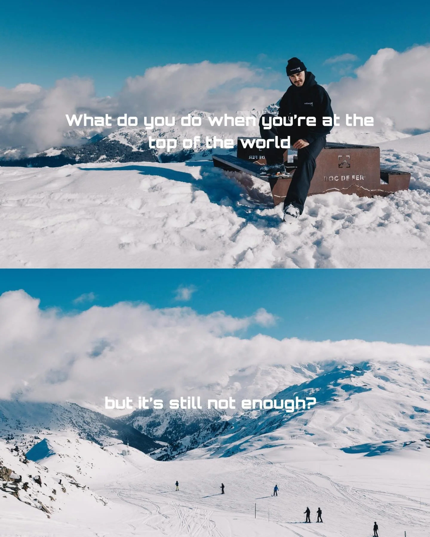 SKI WITH PURPOSE.

Built from a desire to discover more. 

#soberski