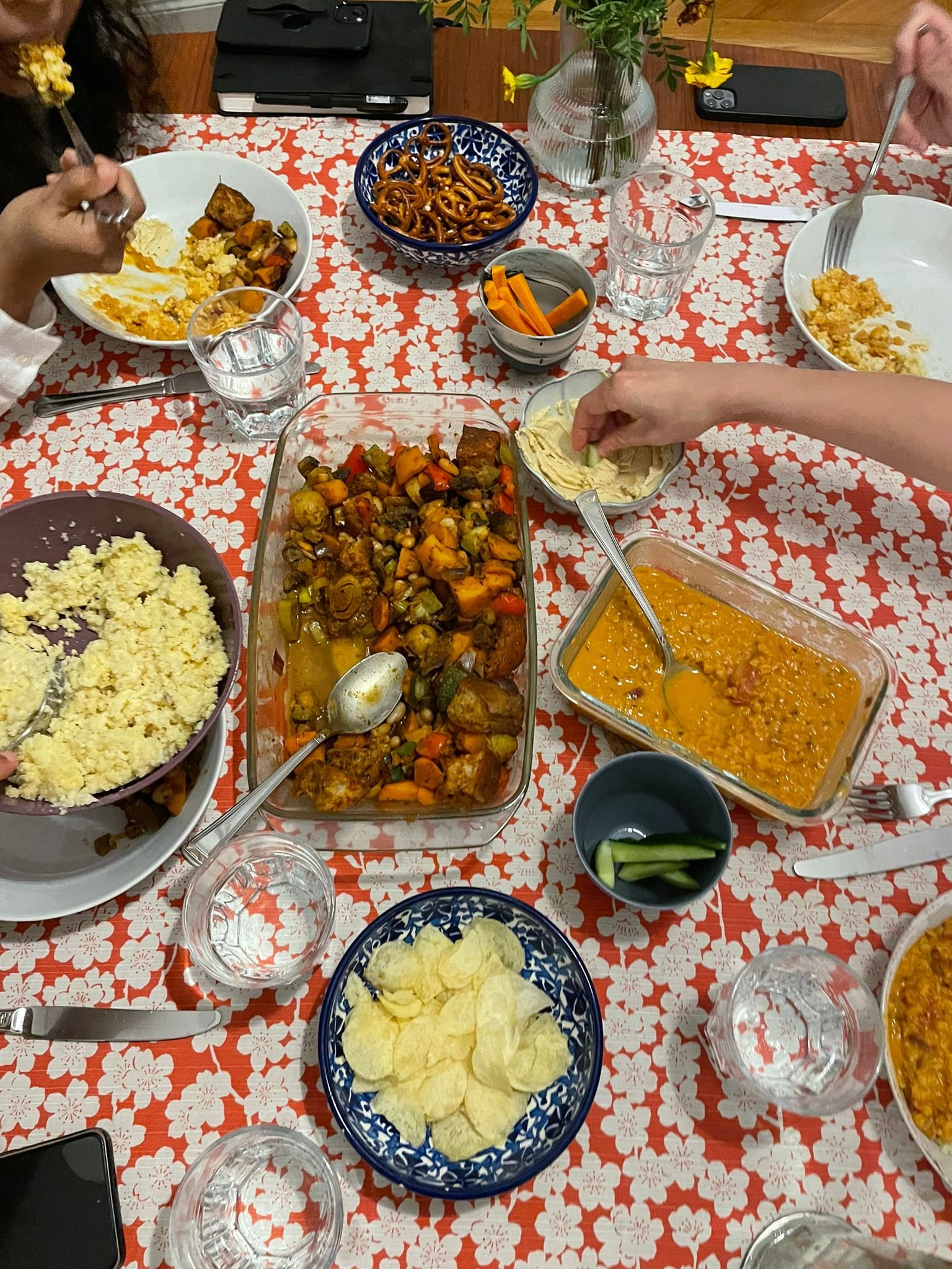 Journaling workshop including potluck dinner