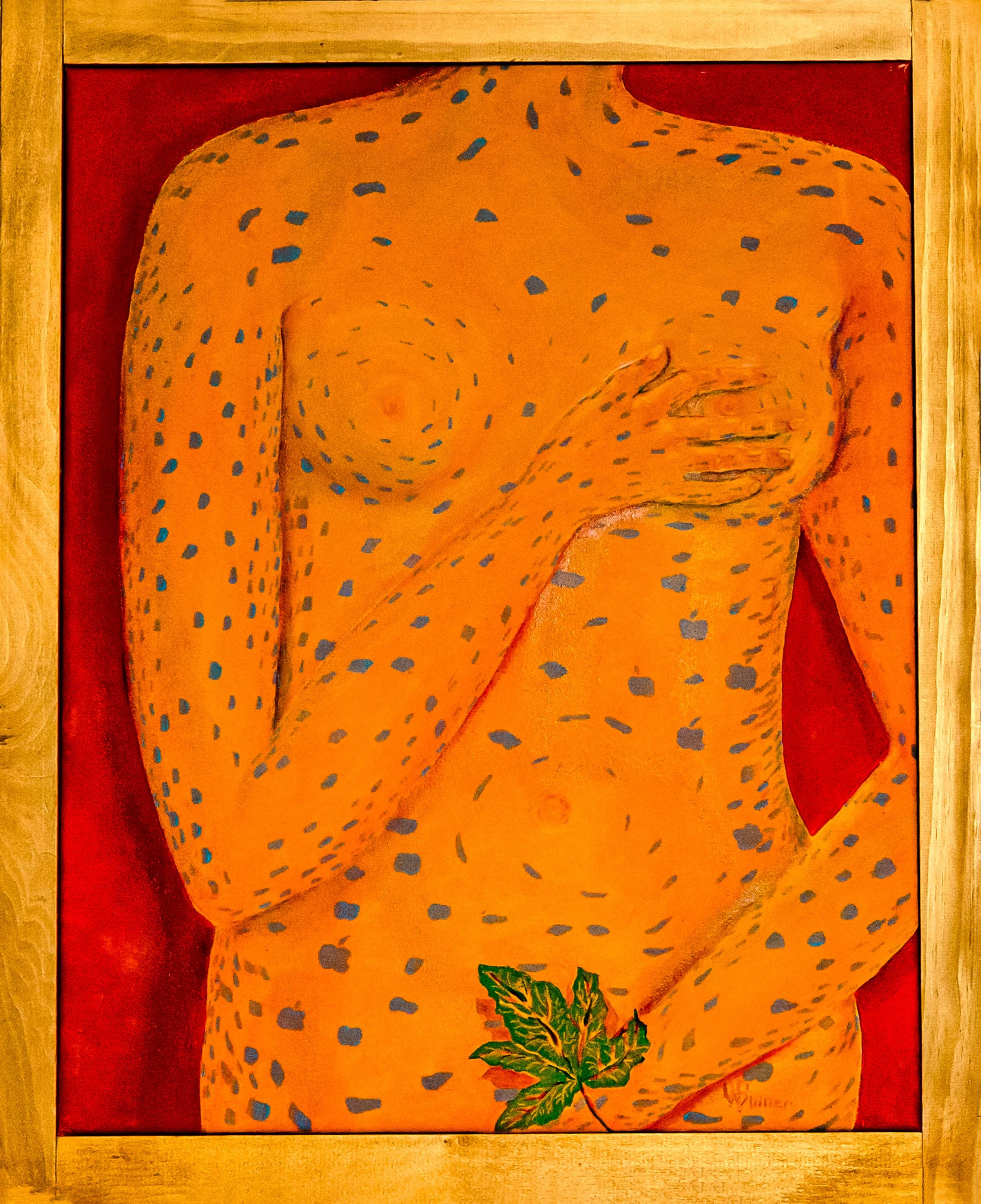 EVE - Oil on Canvas: 25" X 21"