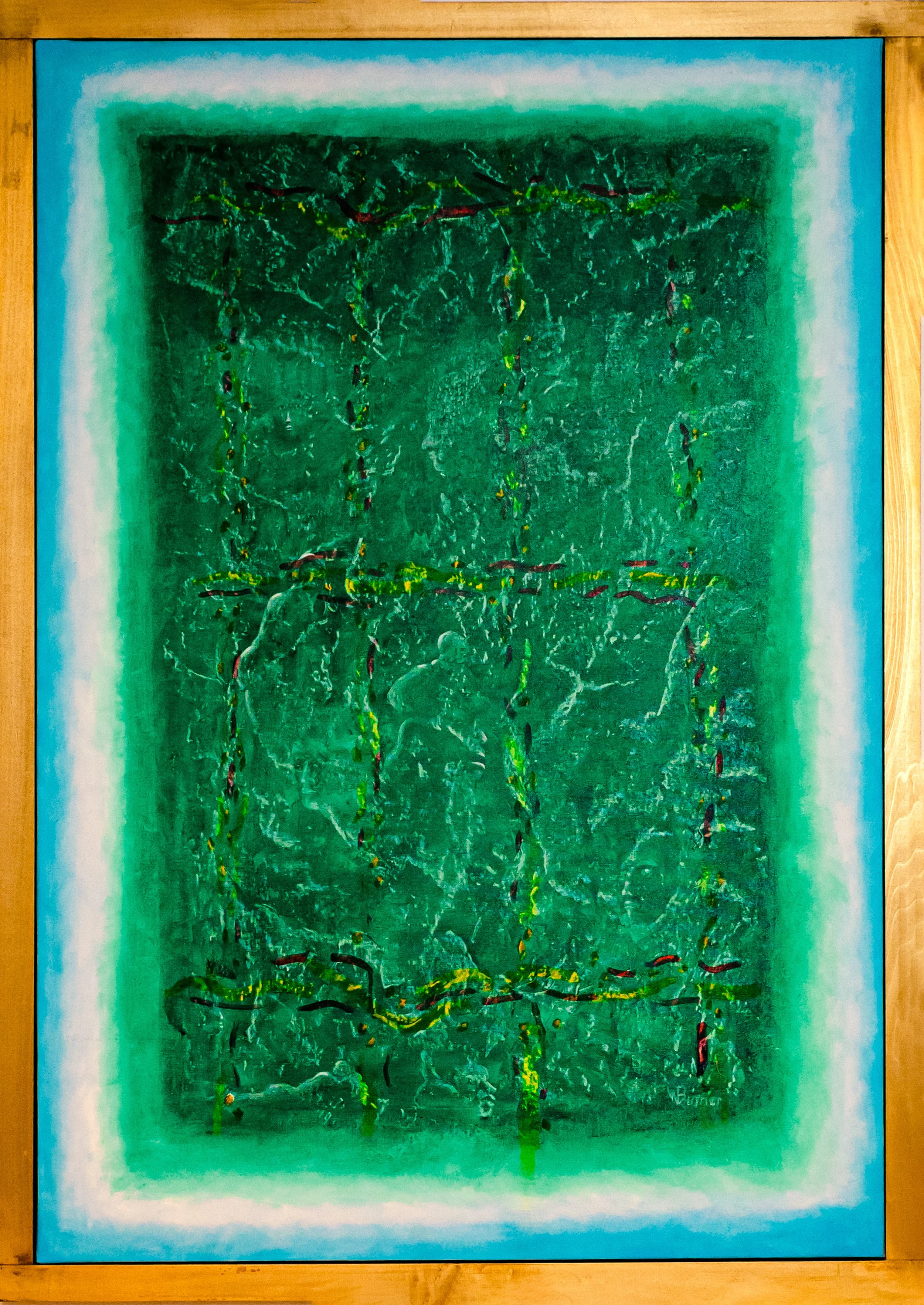 EVOLUTION - Oil on Canvas: 48" X 34"